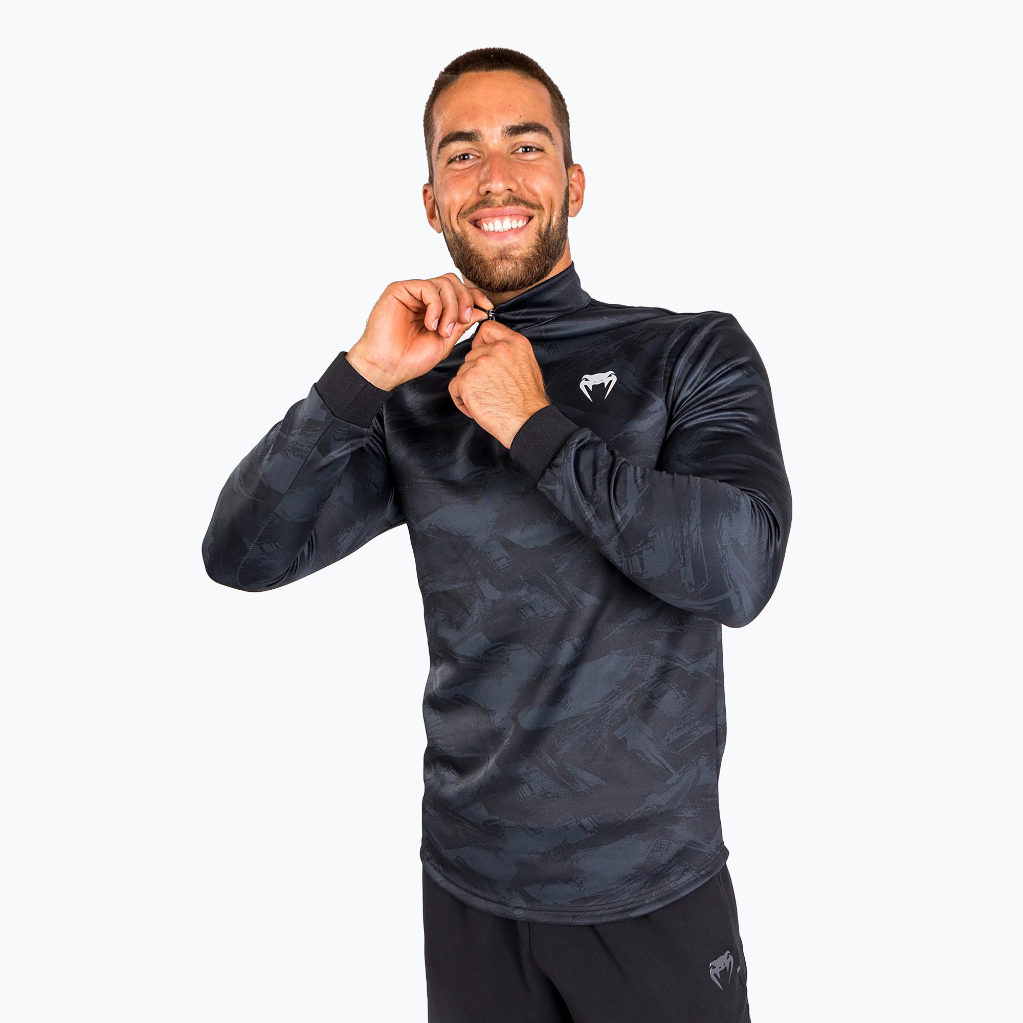 Longsleeve treningowy męski Venum Electron 3.0 Winter Dry Tech black | WYSYŁKA W 24H | 30 DNI NA ZWROT