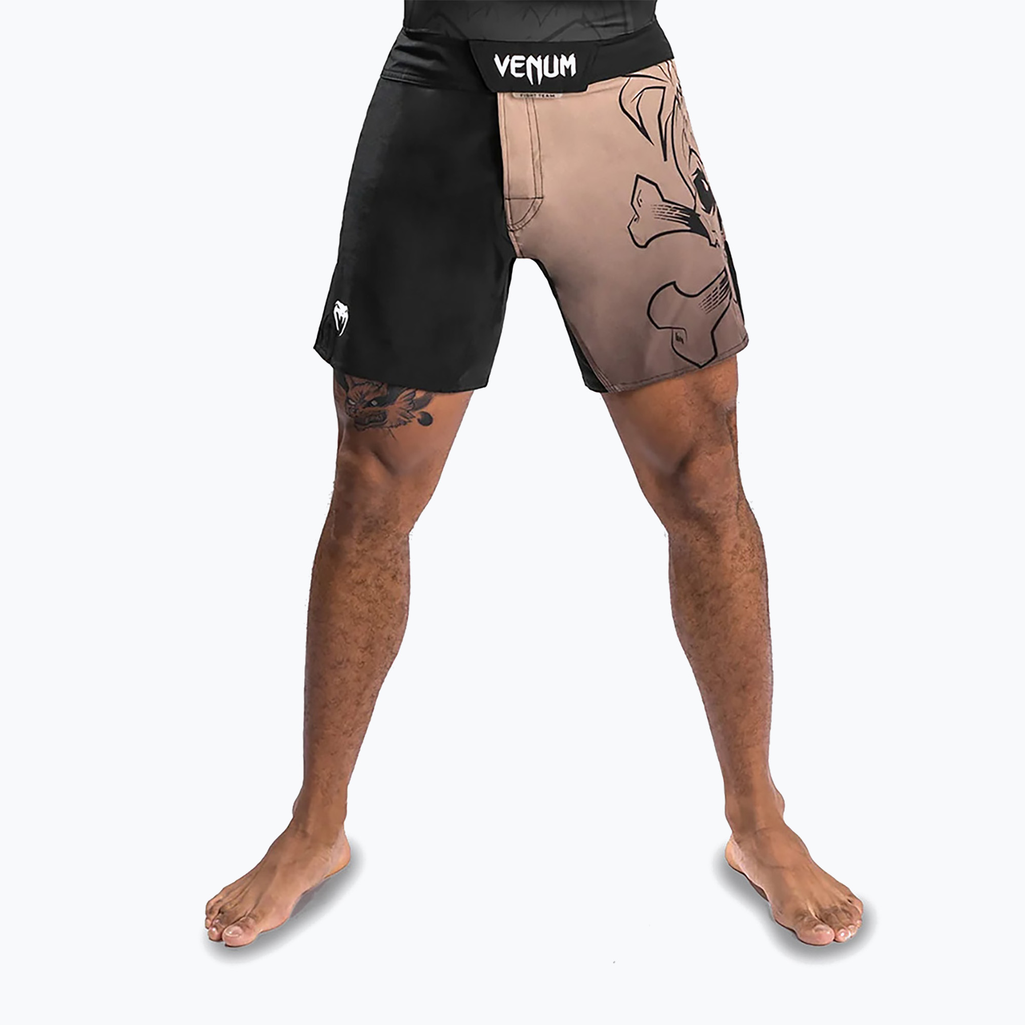 Spodenki męskie Venum Reorg Fightshort czarne 04715-001 
