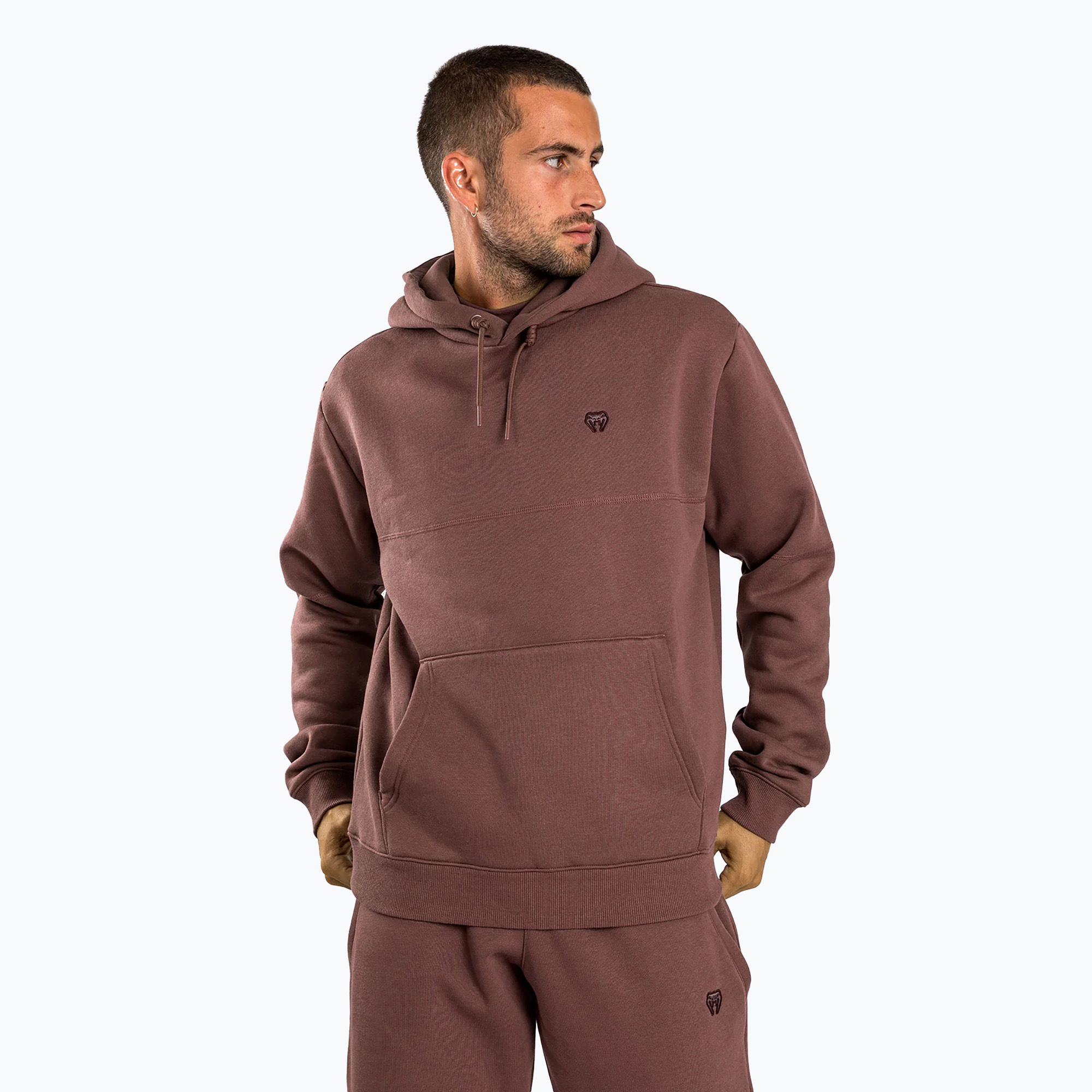 Bluza męska Venum Silent Power Hoodie brown | WYSYŁKA W 24H | 30 DNI NA ZWROT