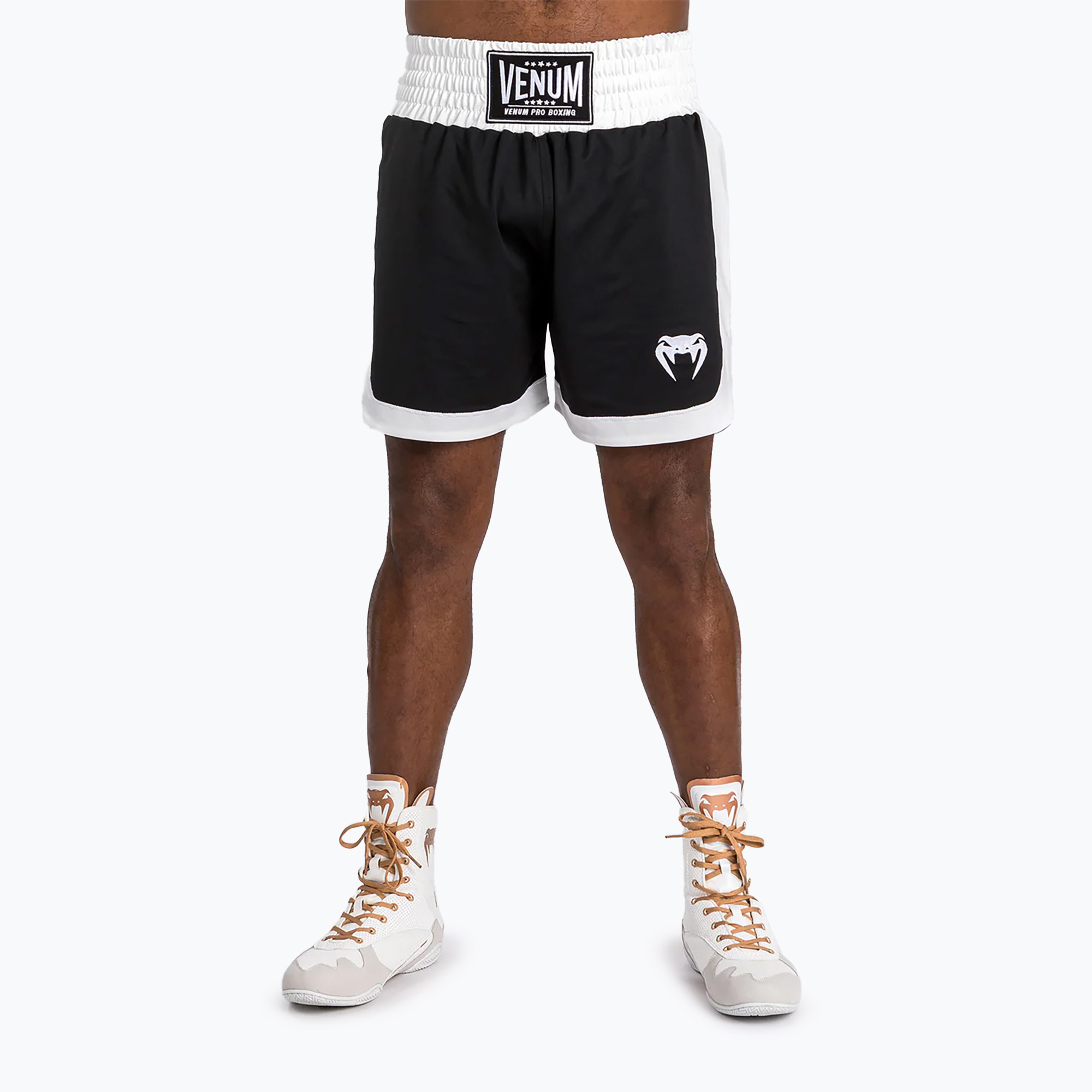 Spodenki bokserskie męskie Venum Classic Boxing black/white | WYSYŁKA W 24H | 30 DNI NA ZWROT