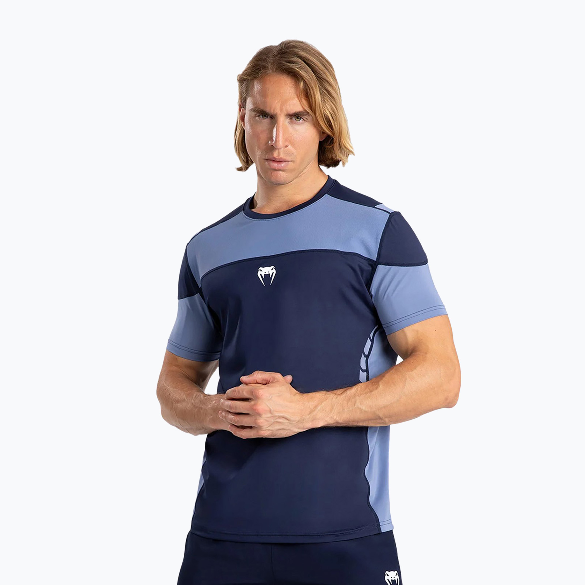Koszulka treningowa męska Venum Tempest Dry-Tech navy blue 