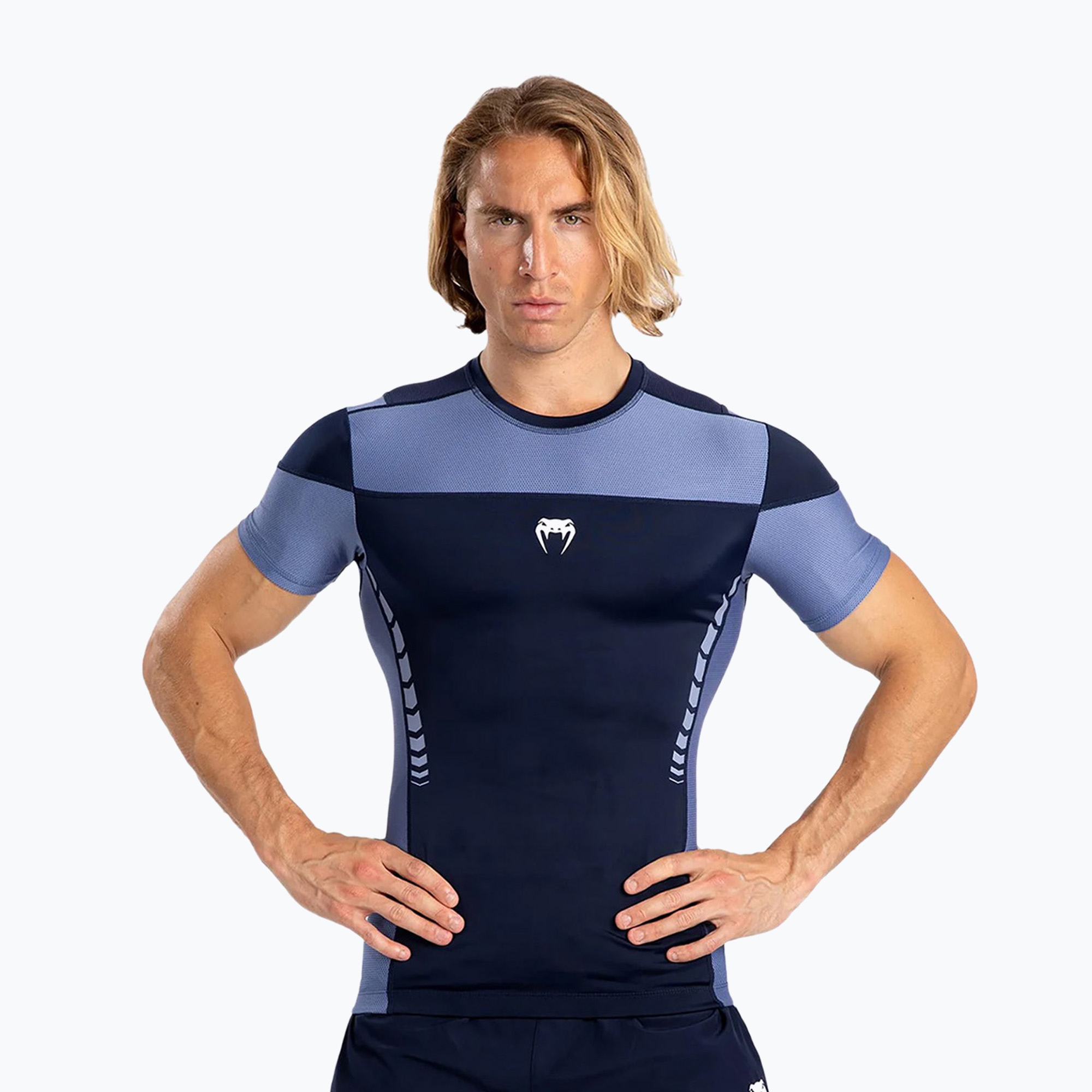 Rashguard męski Venum Tempest Rashguard navy blue 