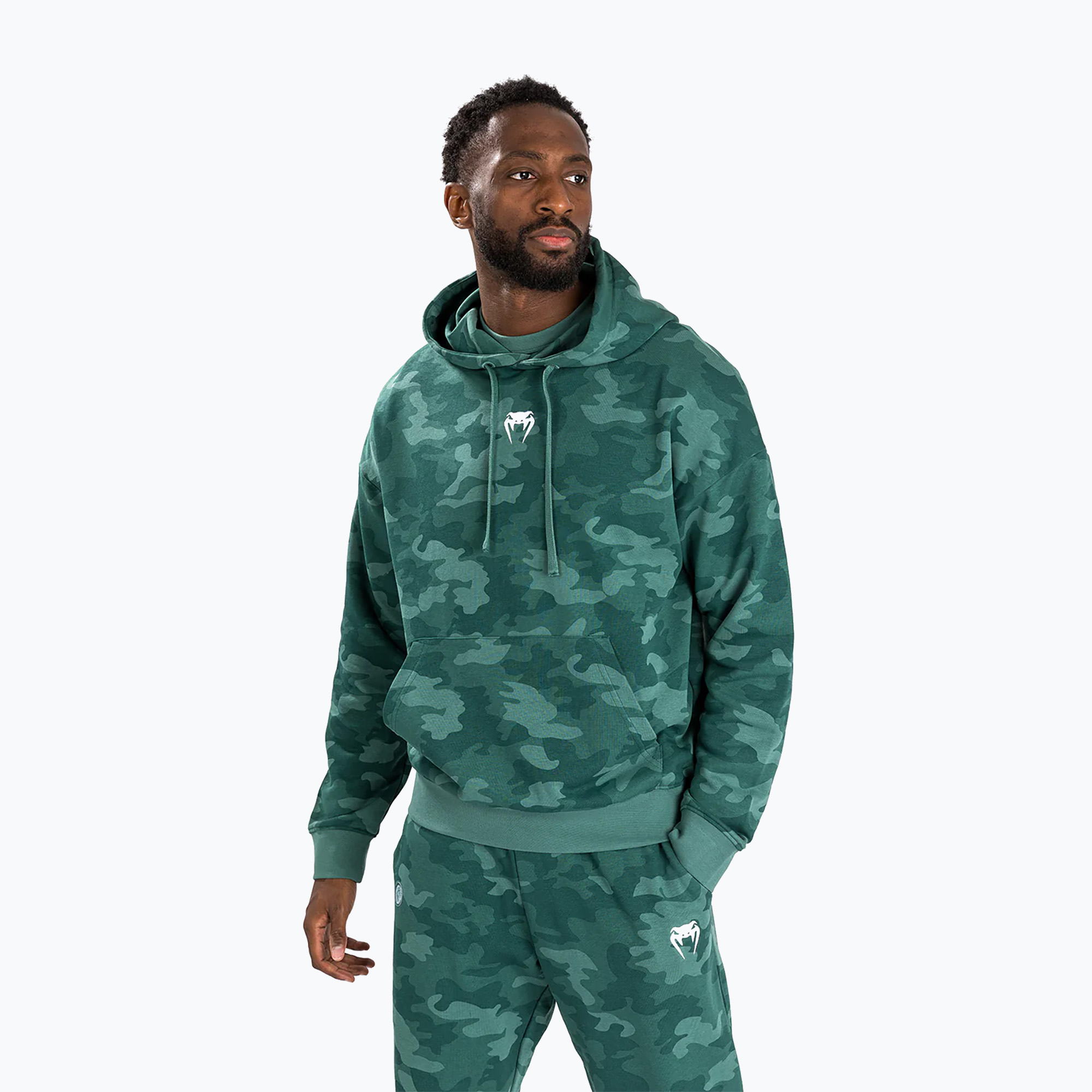 Bluza męska Venum Vortex XL Hoodie turquoise camo | WYSYŁKA W 24H | 30 DNI NA ZWROT