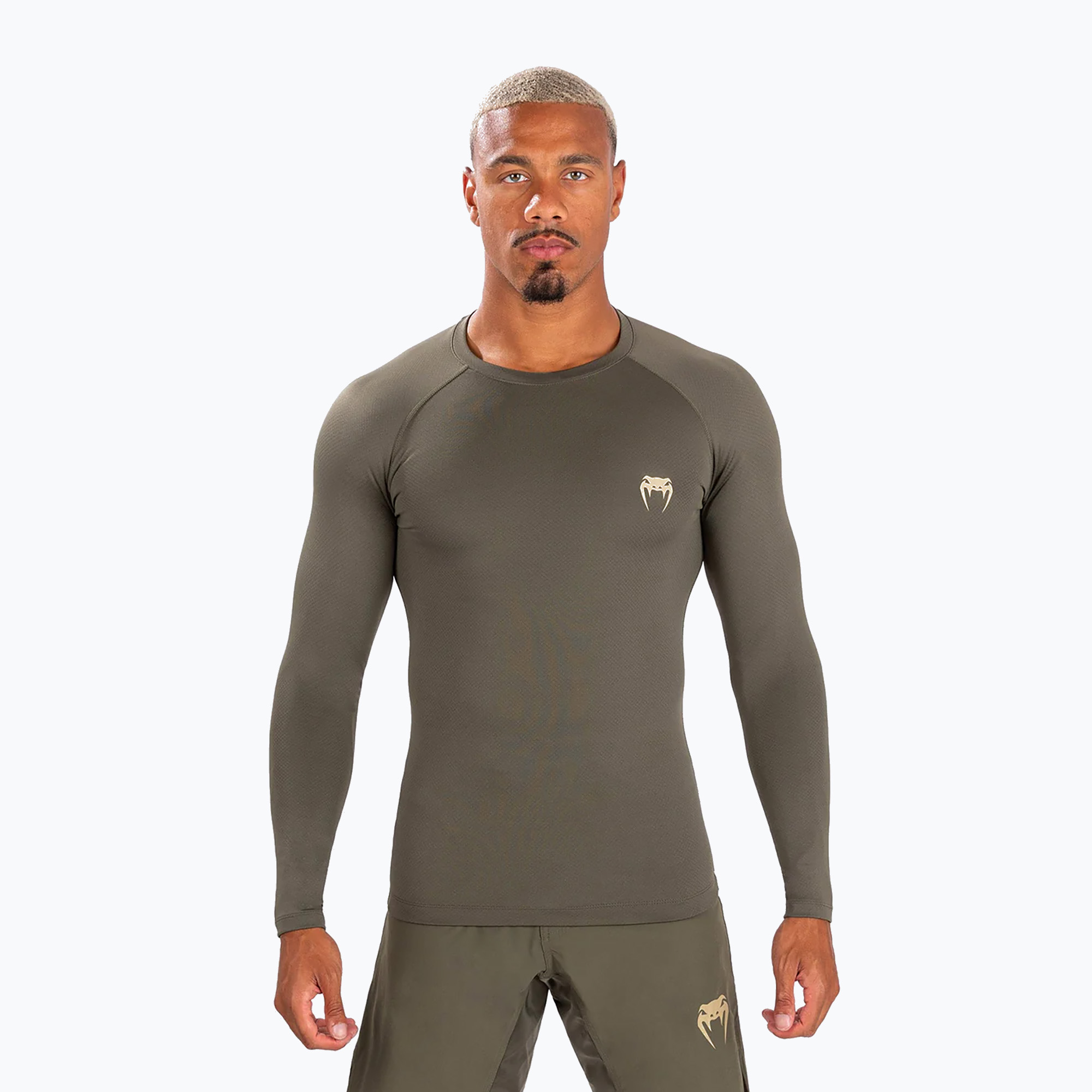 Rashguard longsleeve męski Venum Contender Rashguard khaki | WYSYŁKA W 24H | 30 DNI NA ZWROT