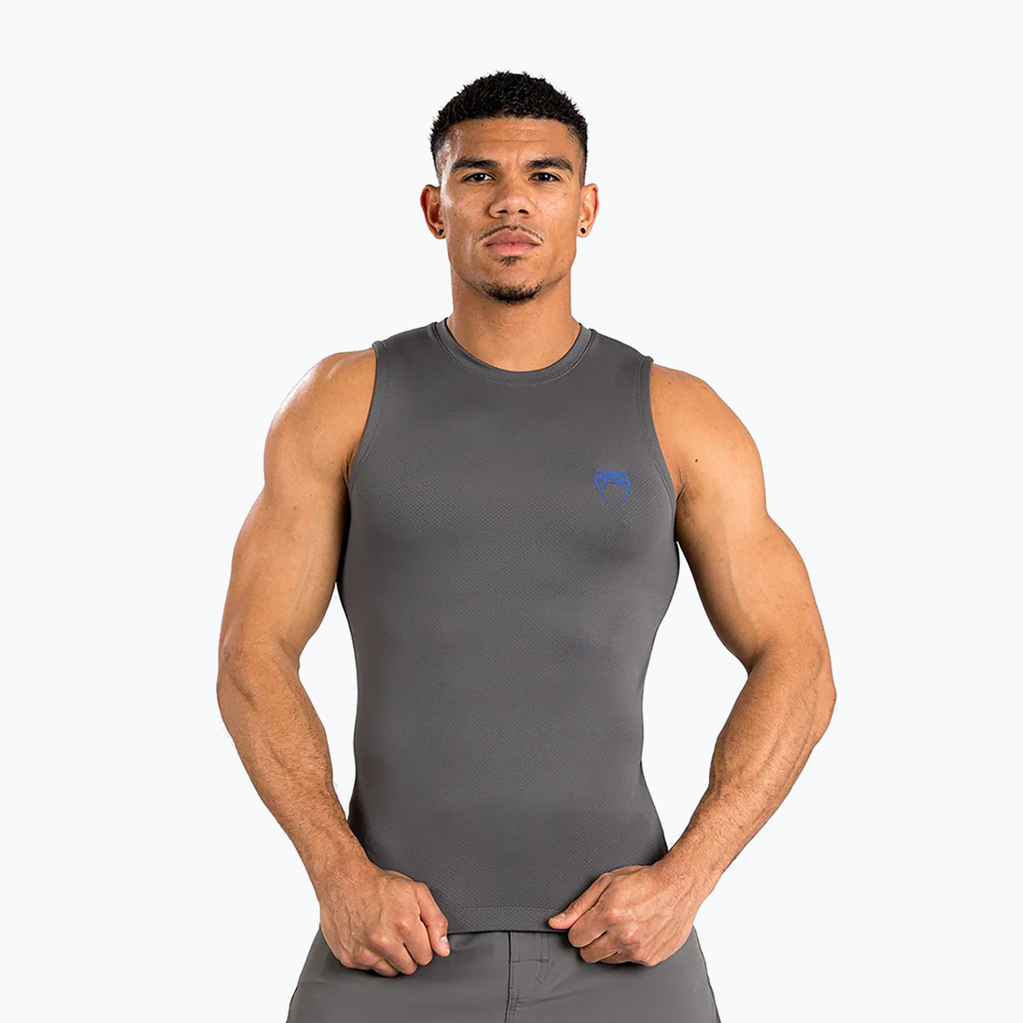 Koszulka męska Venum Contender Rashguard grey 