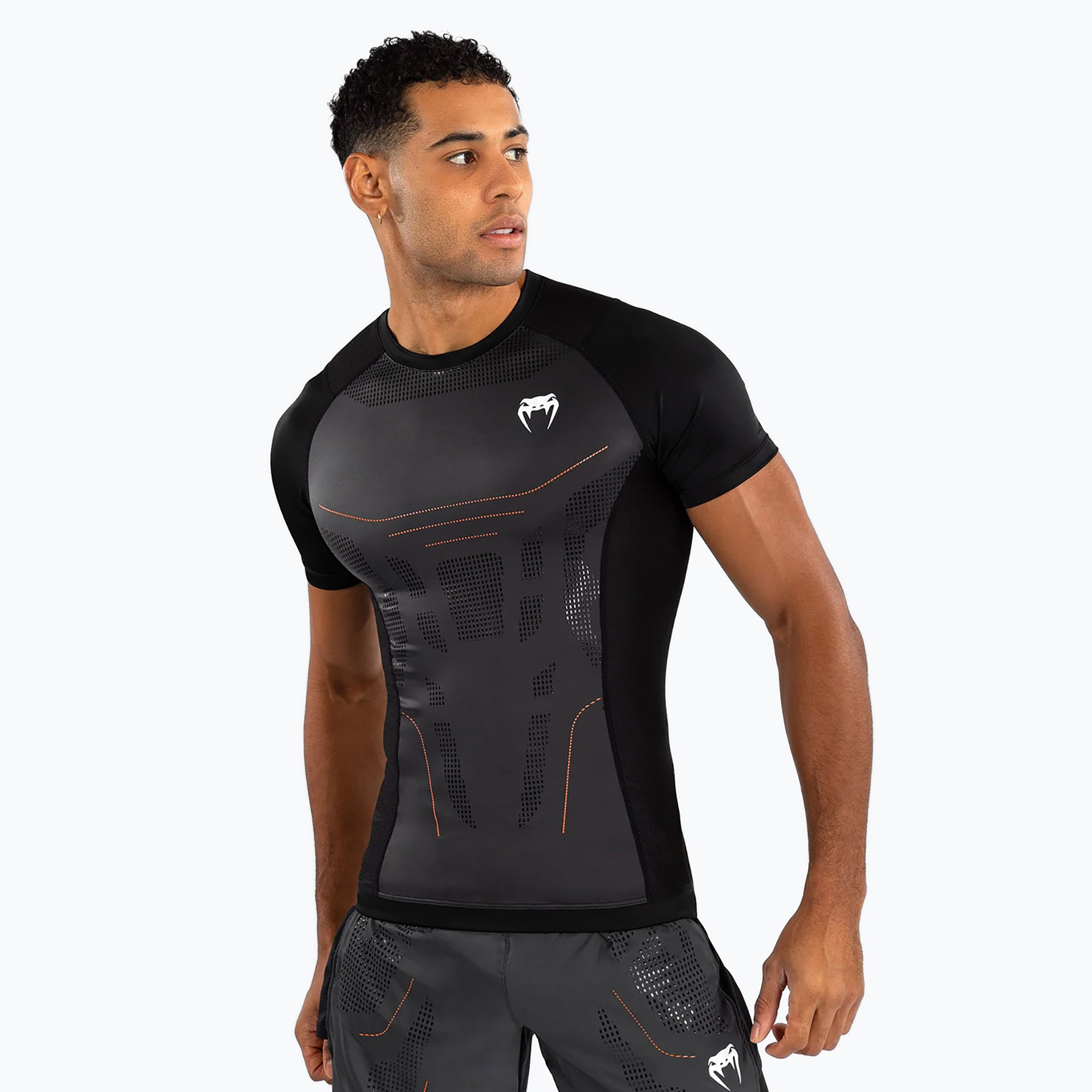 Rashguard męski Venum Technical 3.0 Short Sleeve Rashguard graphite | WYSYŁKA W 24H | 30 DNI NA ZWROT