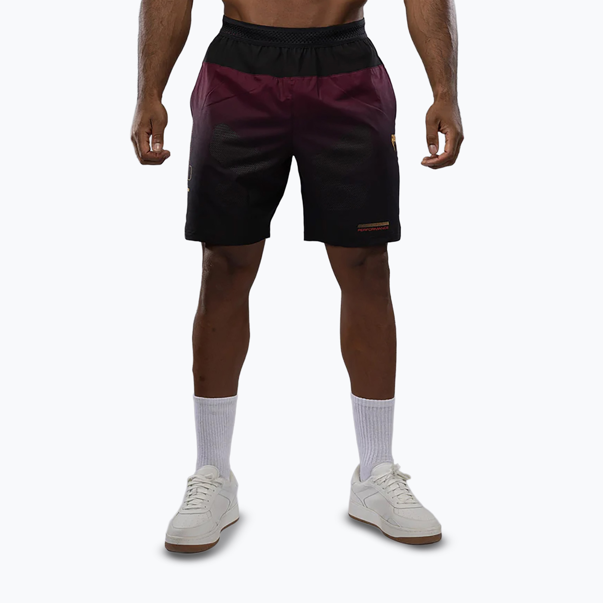 Spodenki treningowe męskie Venum Tactical XT black/burgundy/gold 