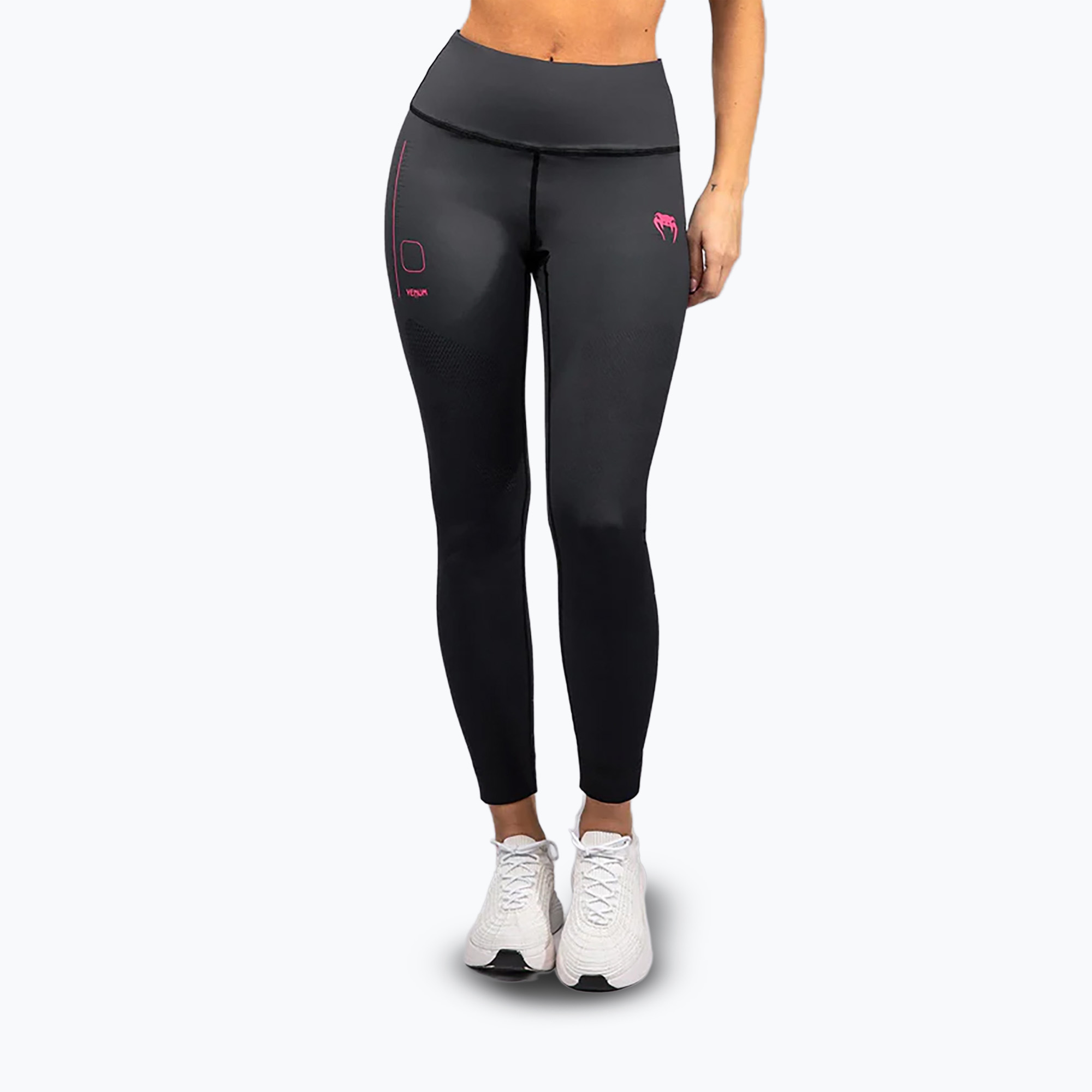 Legginsy treningowe damskie Venum Tactical XT black/storm grey 