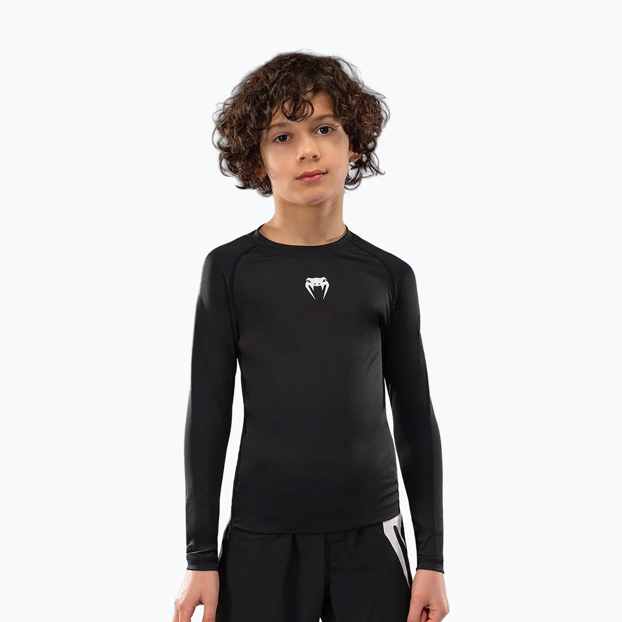 Longsleeve treningowy dziecięcy Venum Contender Rashguards Jr black 