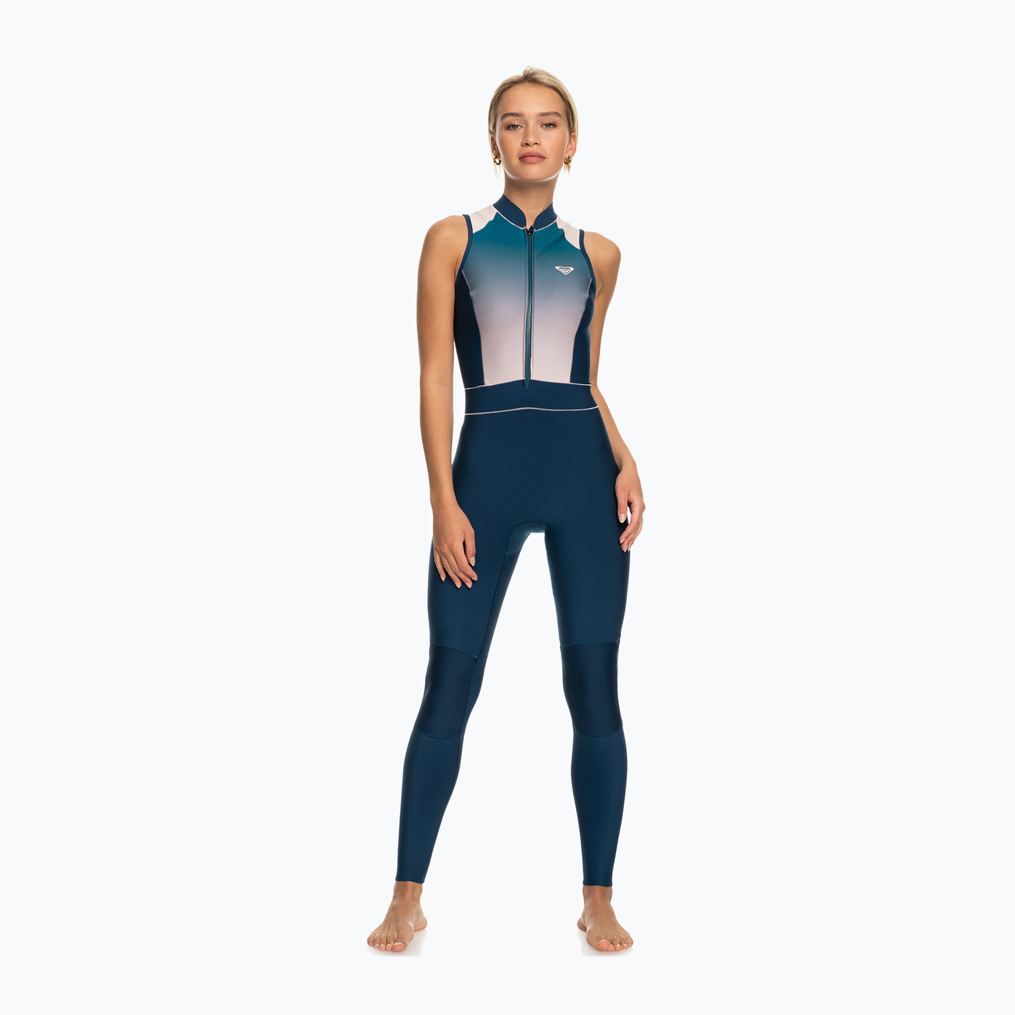 Pianka do pływania damska ROXY 1.5 ROXY Rise Long Jane FZ QLCK iodine blue | WYSYŁKA W 24H | 30 DNI NA ZWROT