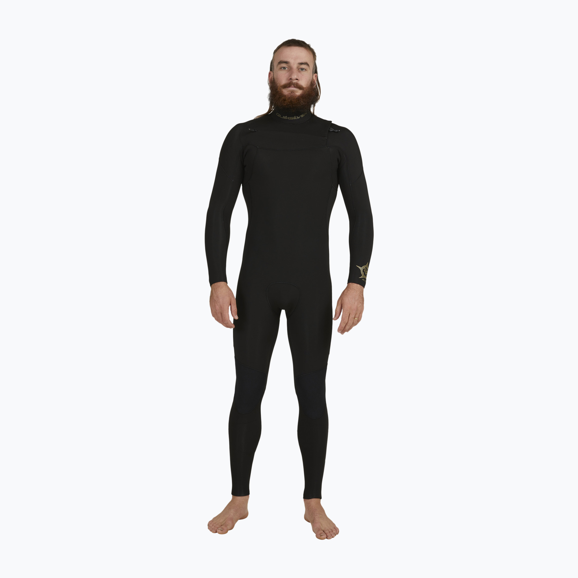 Pianka do pływania męska Quiksilver Everyday Sessions Mikey Wright 4/3 mm Chest Zip black | WYSYŁKA W 24H | 30 DNI NA ZWROT