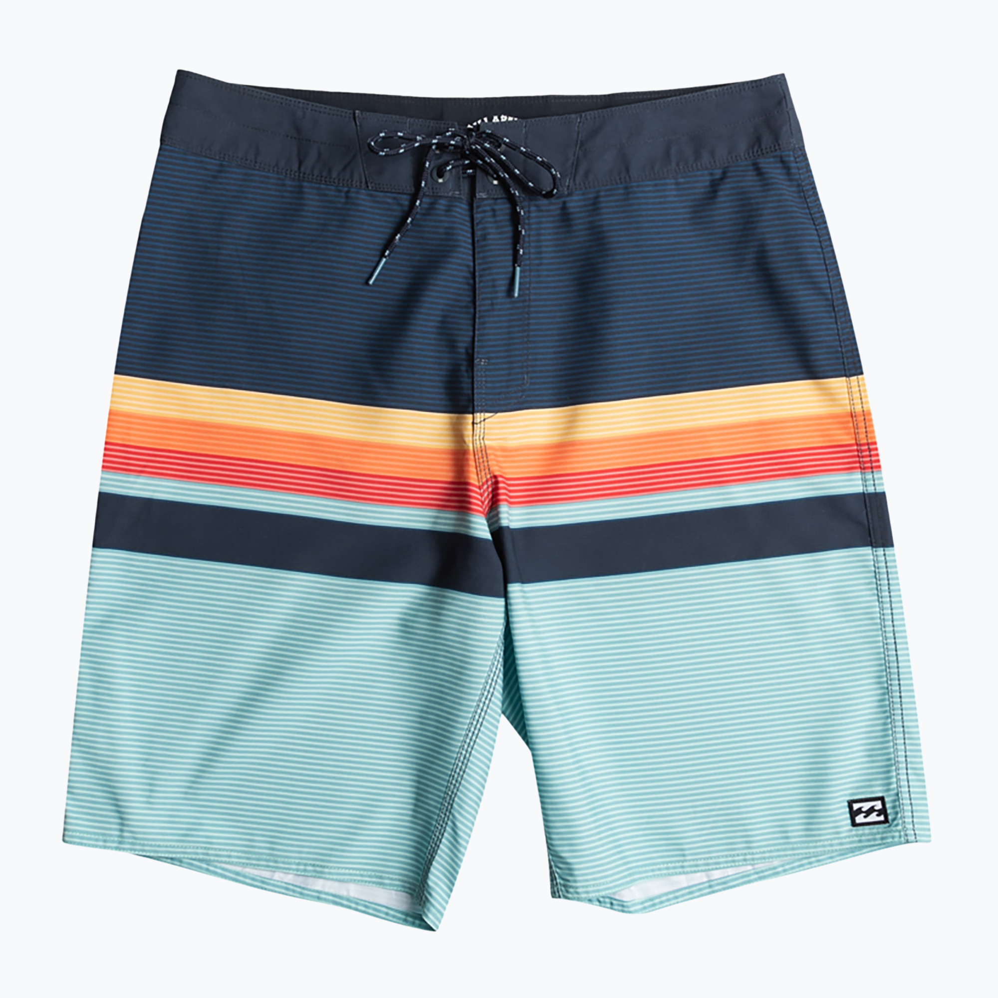 Szorty kąpielowe męskie Billabong All Day HTR Stripes OG blue 