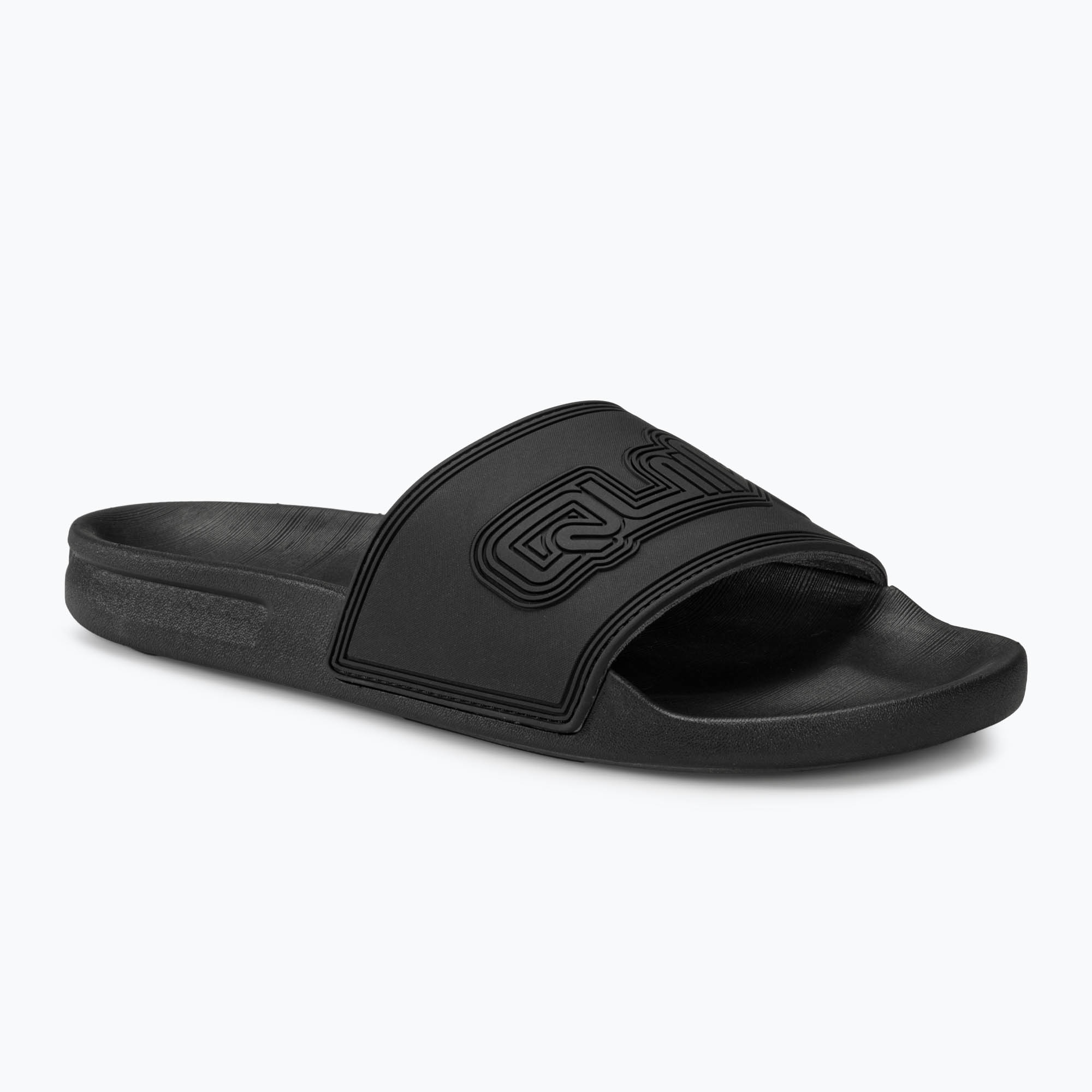 Klapki męskie Quiksilver Rivi Wordmark Slide II black 4 | WYSYŁKA W 24H | 30 DNI NA ZWROT