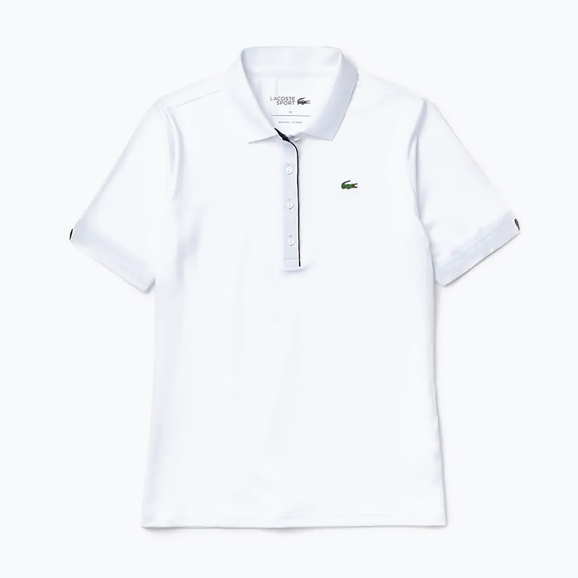 Koszulka polo damska Lacoste PF5179 white/navy blue | WYSYŁKA W 24H | 30 DNI NA ZWROT