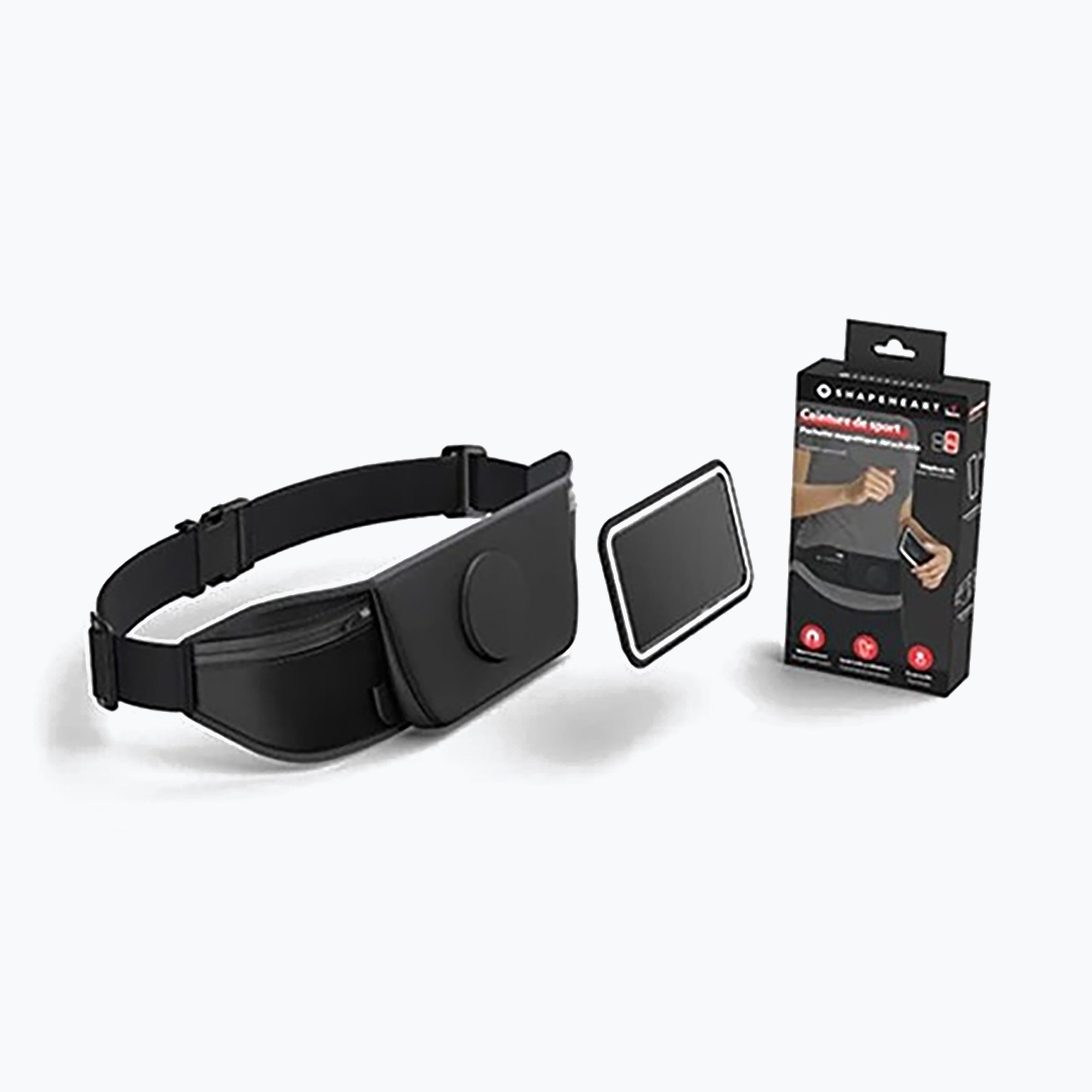 Pas do biegania z pokrowcem na telefon Shapeheart Belt AMZ 