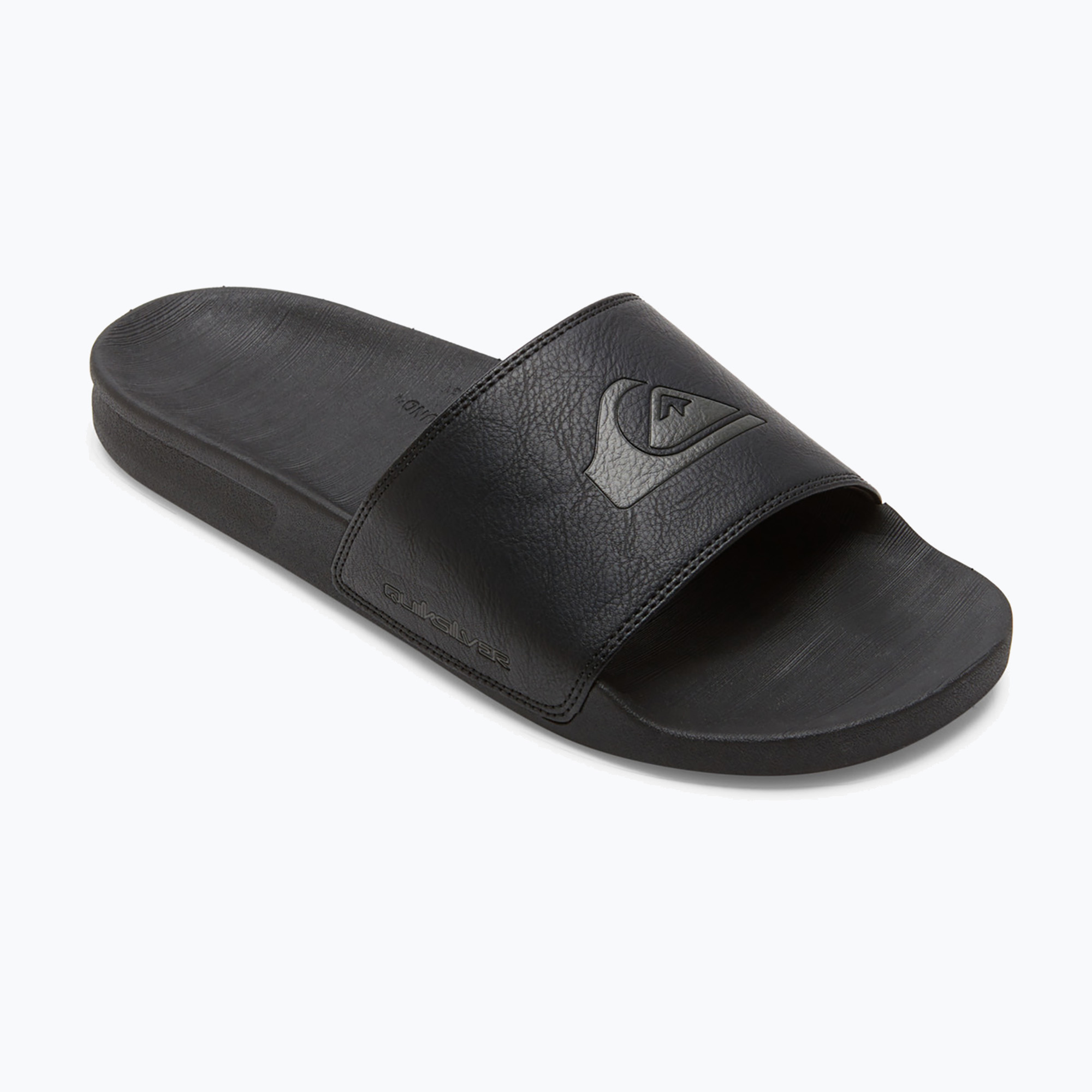 Klapki męskie Quiksilver Rivi Nubuck Slide black 1 | WYSYŁKA W 24H | 30 DNI NA ZWROT