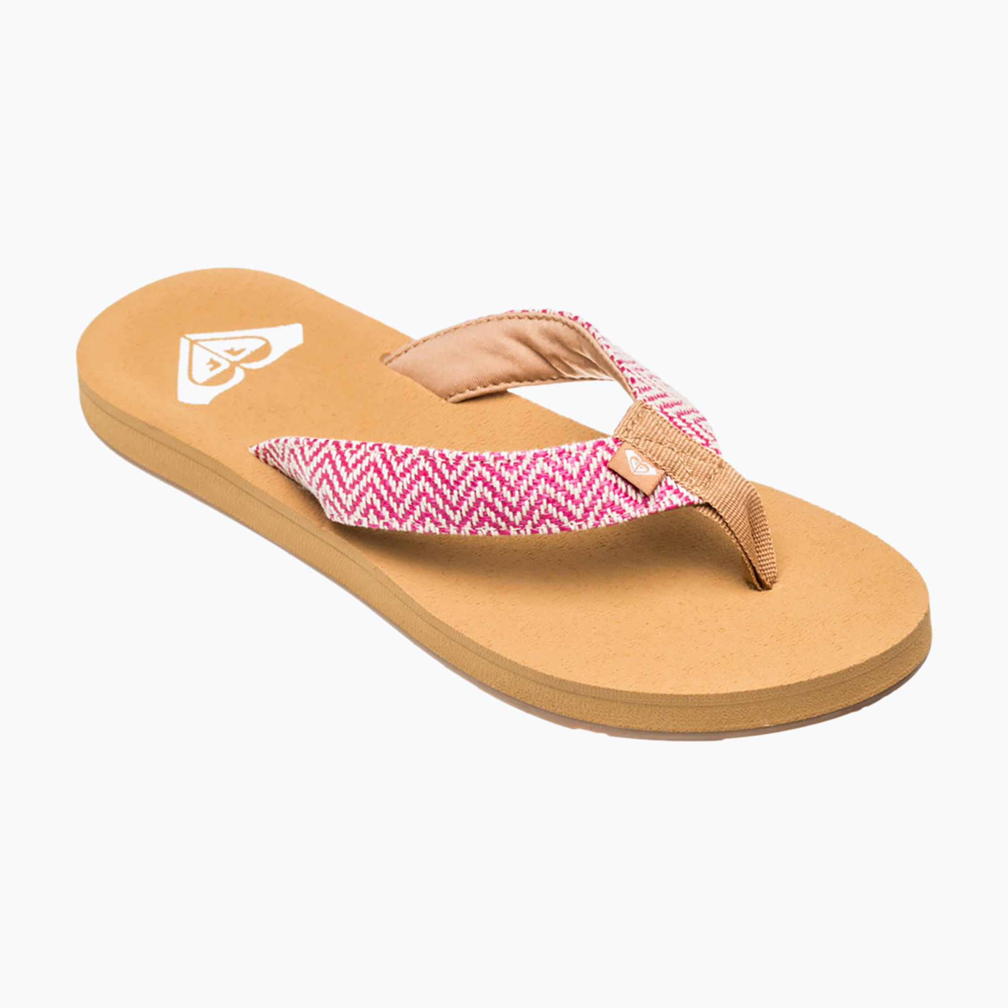 Japonki damskie ROXY Porto Raffia II raspberry 