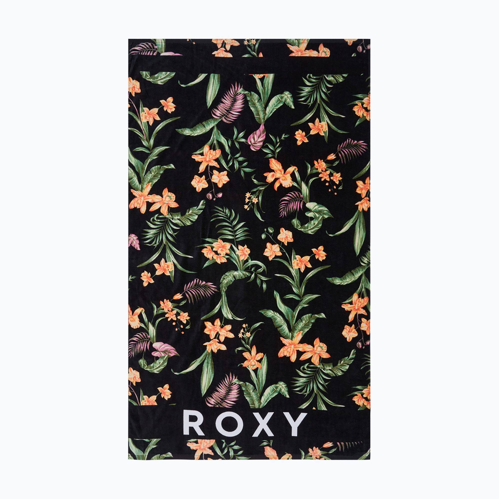 Ręcznik plażowy ROXY Cold Water Printed anthracite island escape 