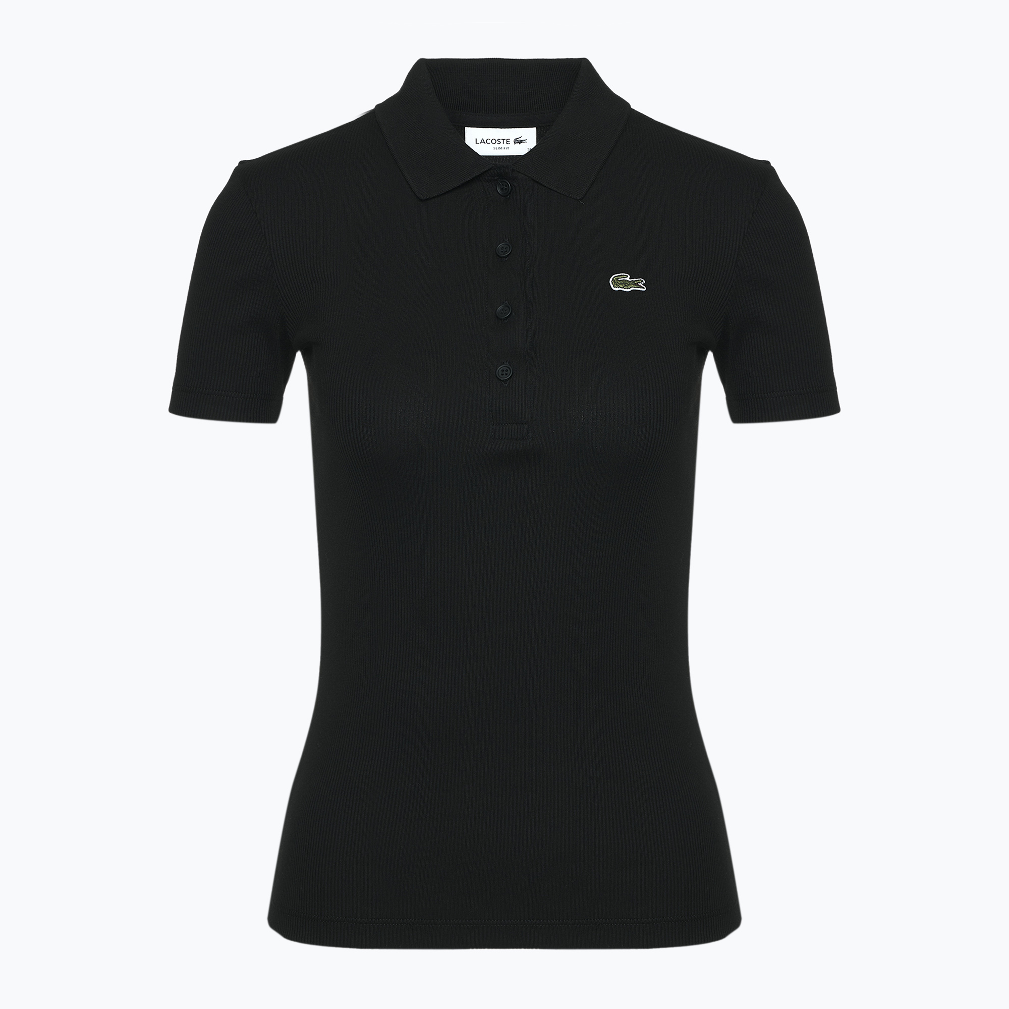 Koszulka polo damska Lacoste DF5377 black | WYSYŁKA W 24H | 30 DNI NA ZWROT