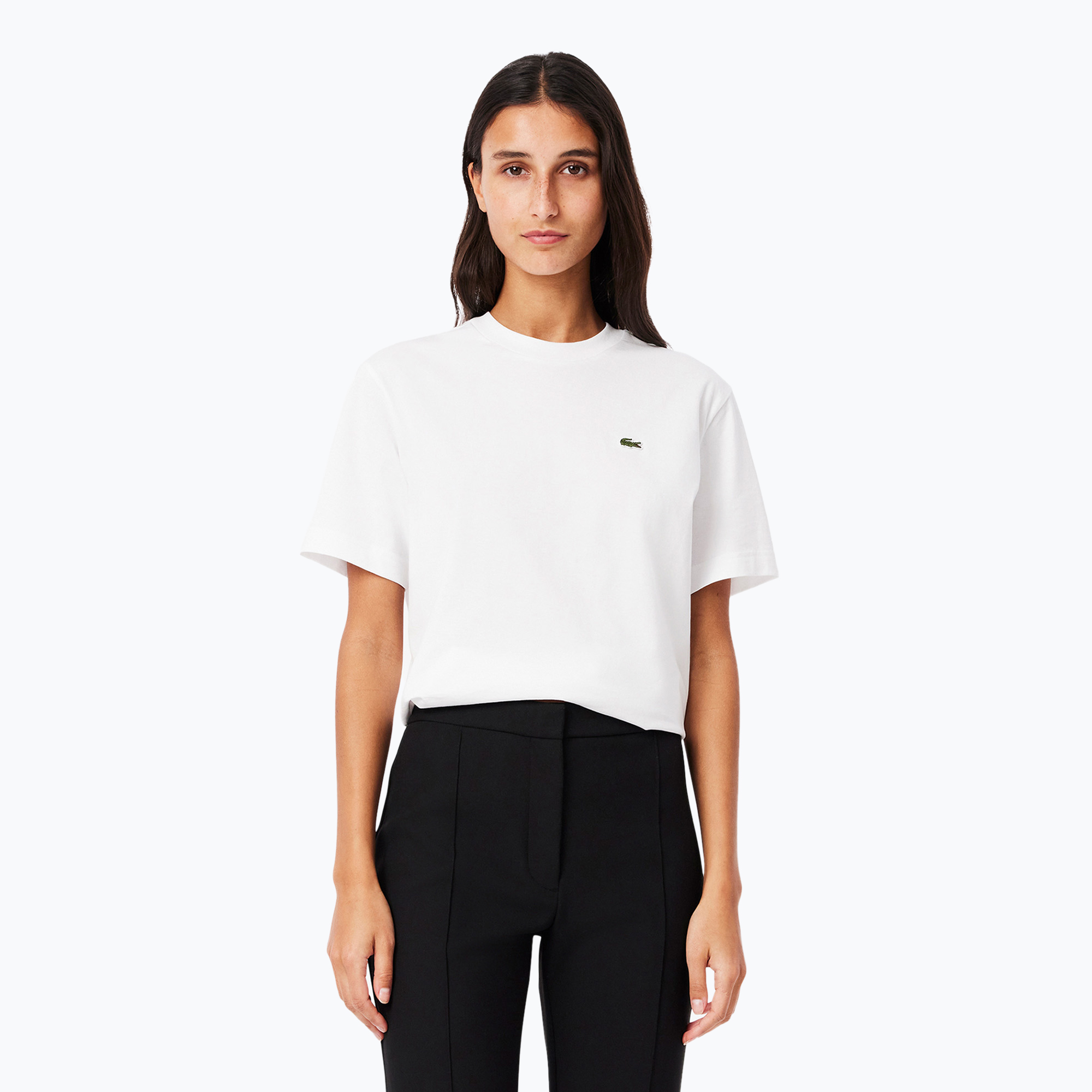 Koszulka damska Lacoste TF7215 white | WYSYŁKA W 24H | 30 DNI NA ZWROT