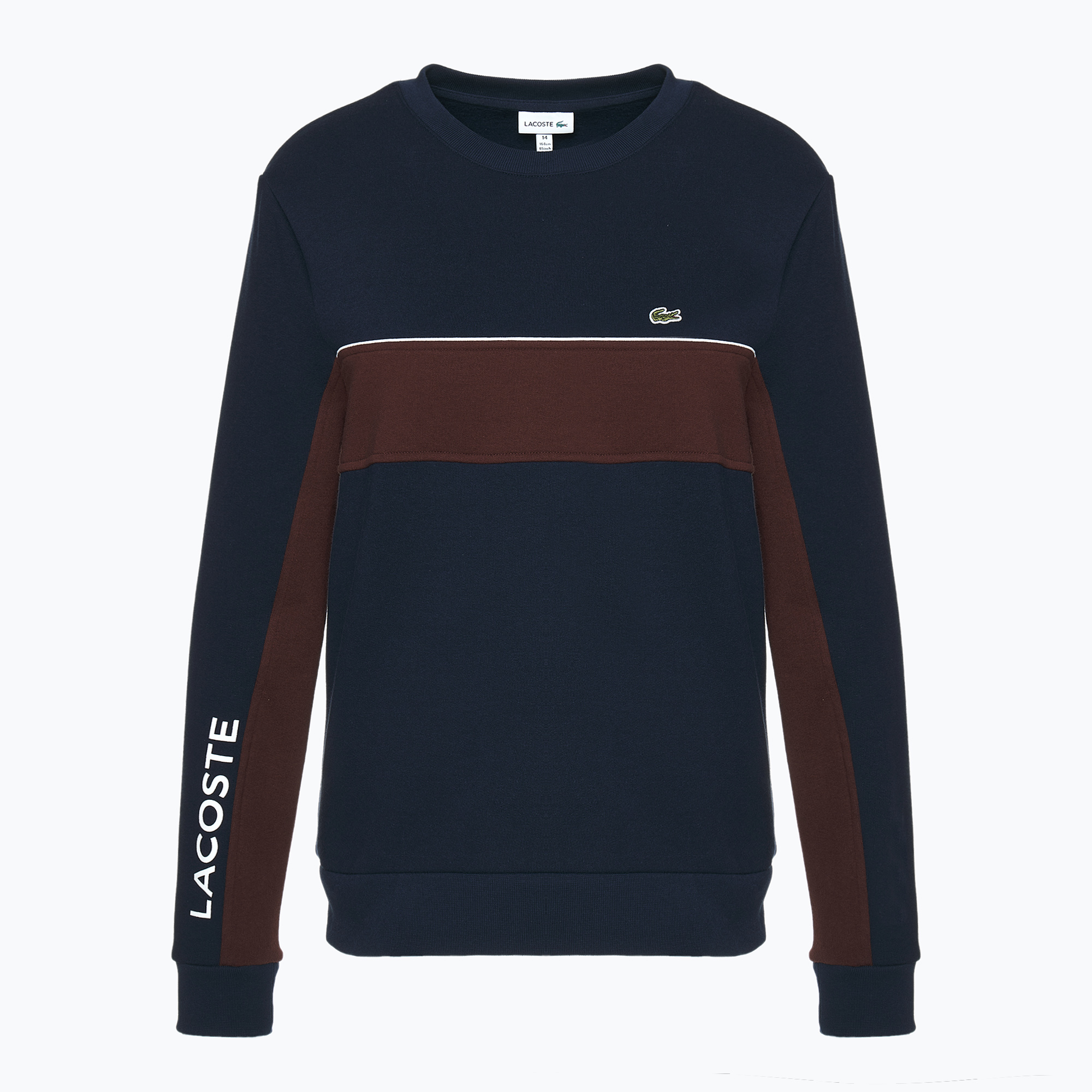 Bluza dziecięca Lacoste SJ2451 navy blue-expresso | WYSYŁKA W 24H | 30 DNI NA ZWROT