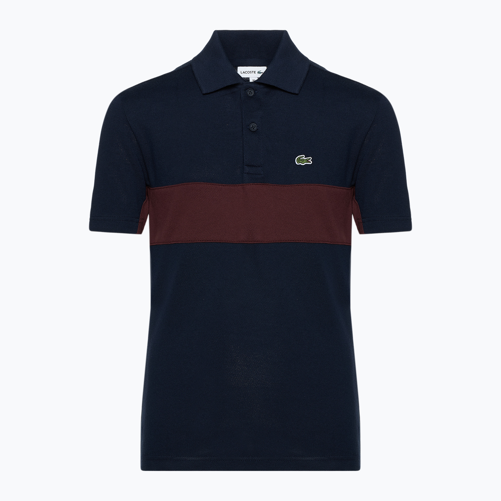 Koszulka polo dziecięca Lacoste PJ2479 navy blue-expresso | WYSYŁKA W 24H | 30 DNI NA ZWROT