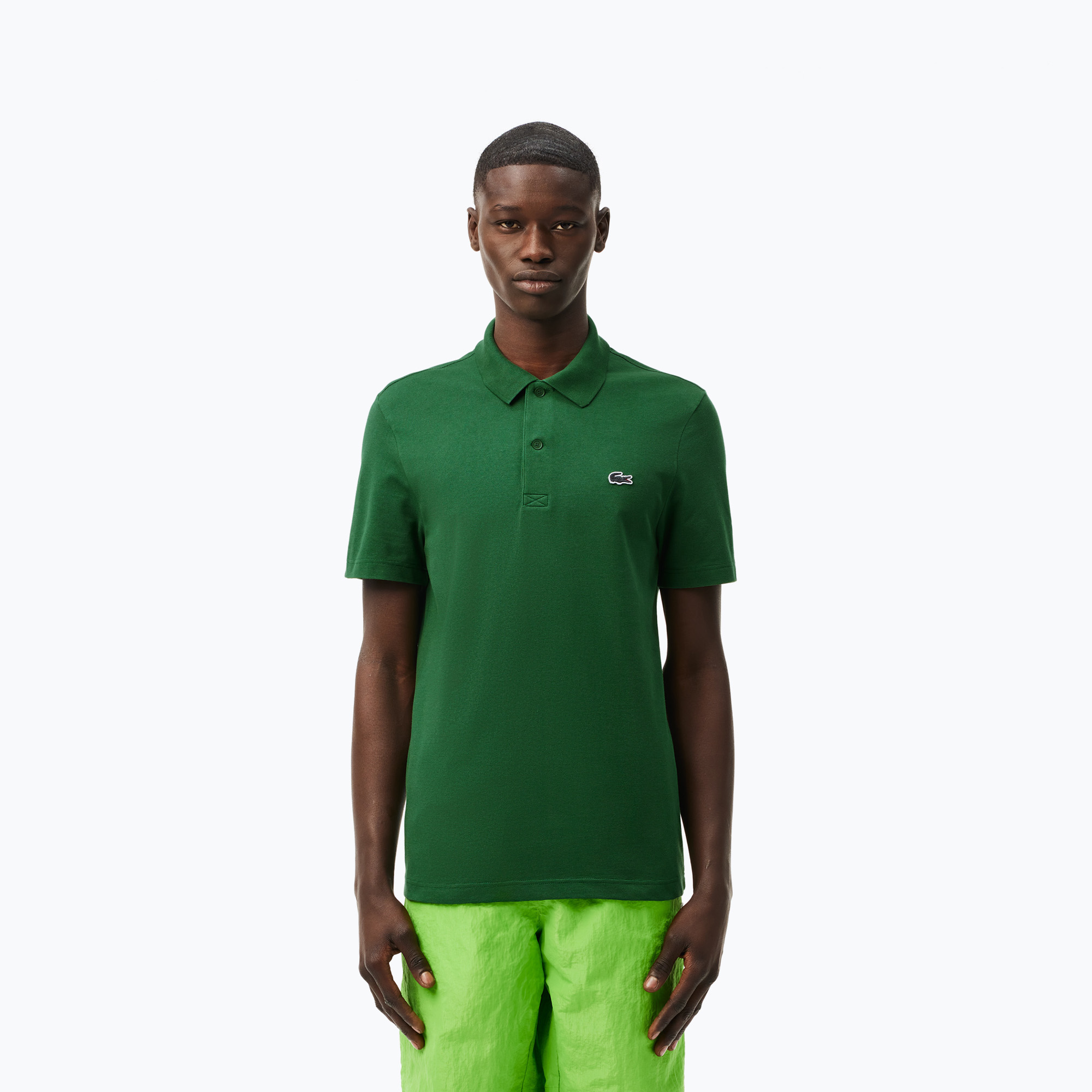 Koszulka polo męska Lacoste Polo DH5522 green | WYSYŁKA W 24H | 30 DNI NA ZWROT