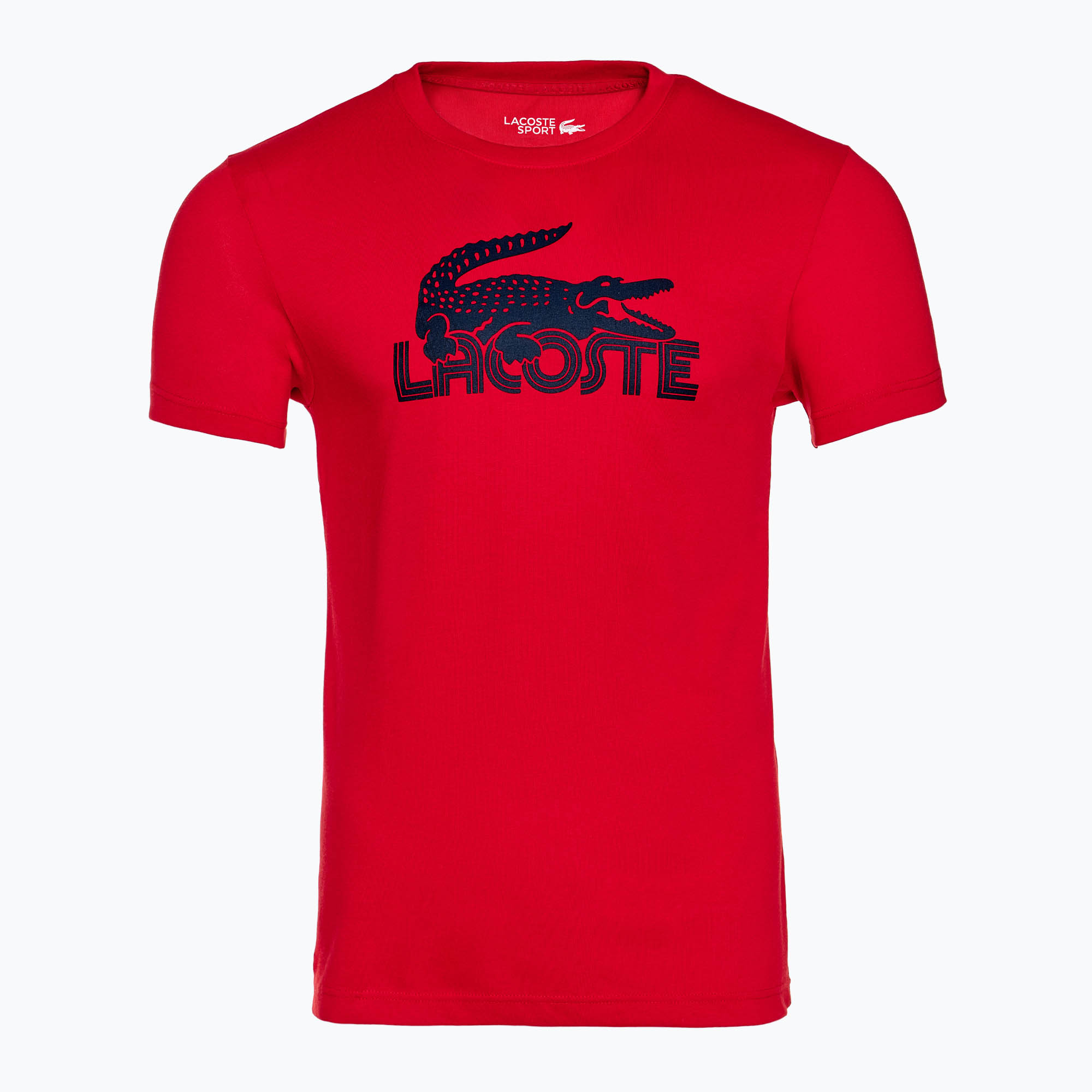 Koszulka męska Lacoste TH2508 red/navy blue | WYSYŁKA W 24H | 30 DNI NA ZWROT