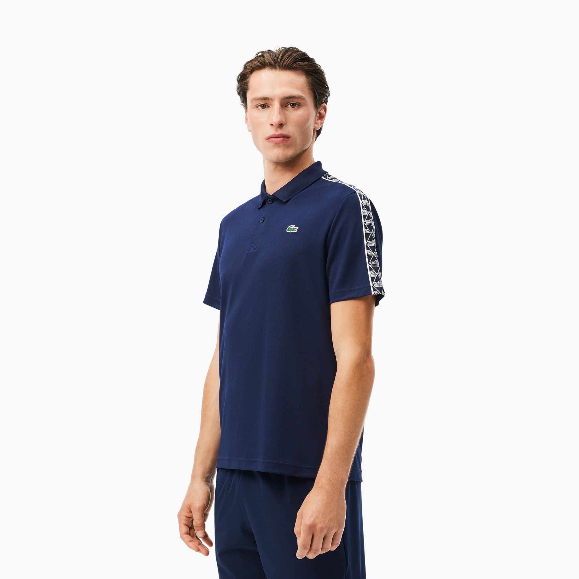 Koszulka polo męska Lacoste DH2557 navy blue | WYSYŁKA W 24H | 30 DNI NA ZWROT