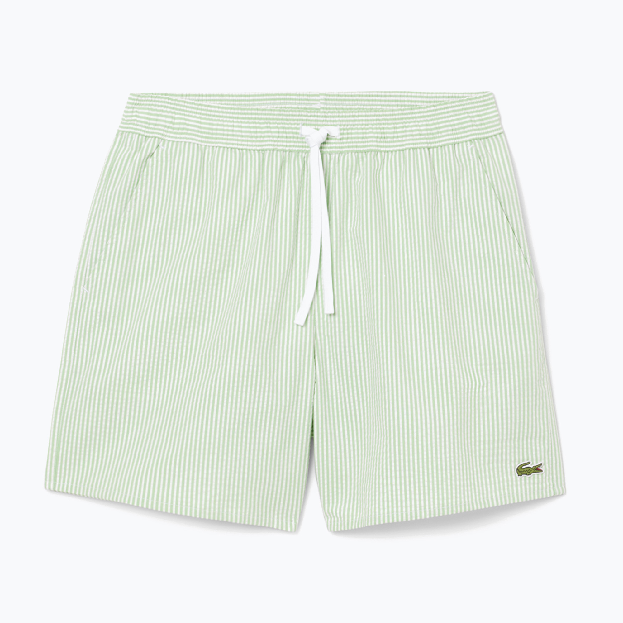 Szorty kąpielowe męskie Lacoste MH9089 white/liamone 