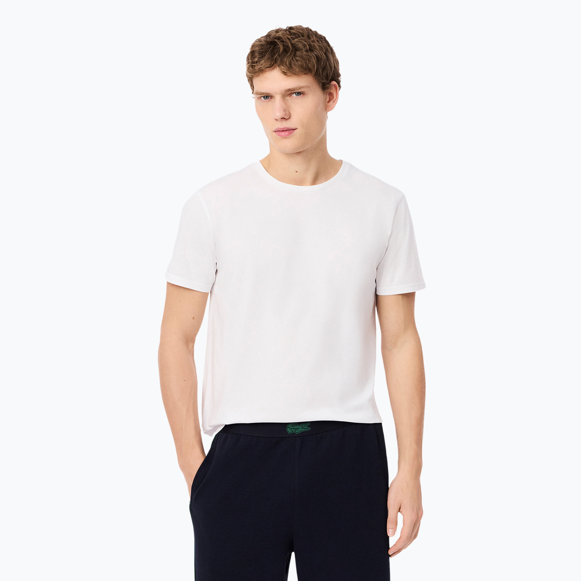 Koszulka męska Lacoste TH9010 3-pak white/silver chine/black | WYSYŁKA W 24H | 30 DNI NA ZWROT