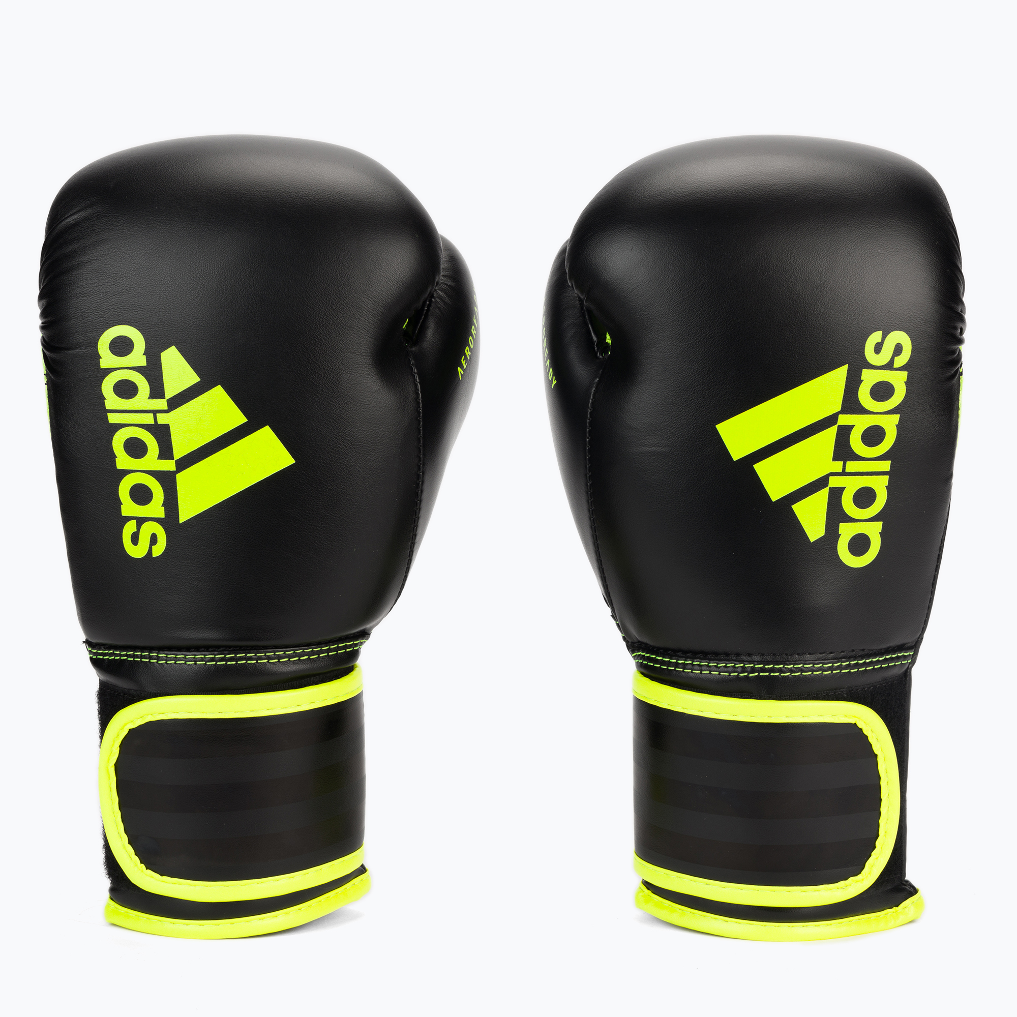Фото - Боксерська груша / мішок Adidas Rękawice bokserskie  Hybrid 80 czarno-żółte ADIH80 | WYSYŁKA W 24H | 