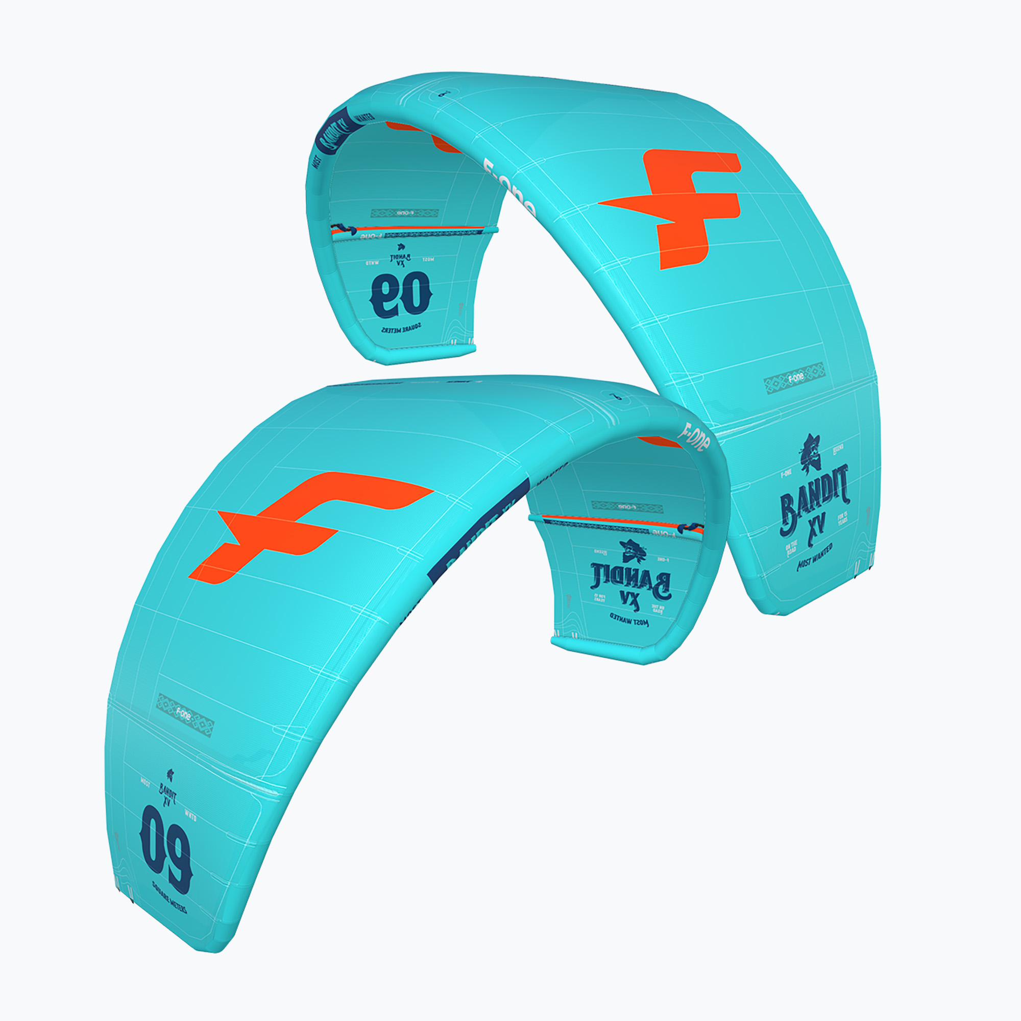 Latawiec kitesurfingowy F-ONE Bandit XV glacier/flame | WYSYŁKA W 24H | 30 DNI NA ZWROT