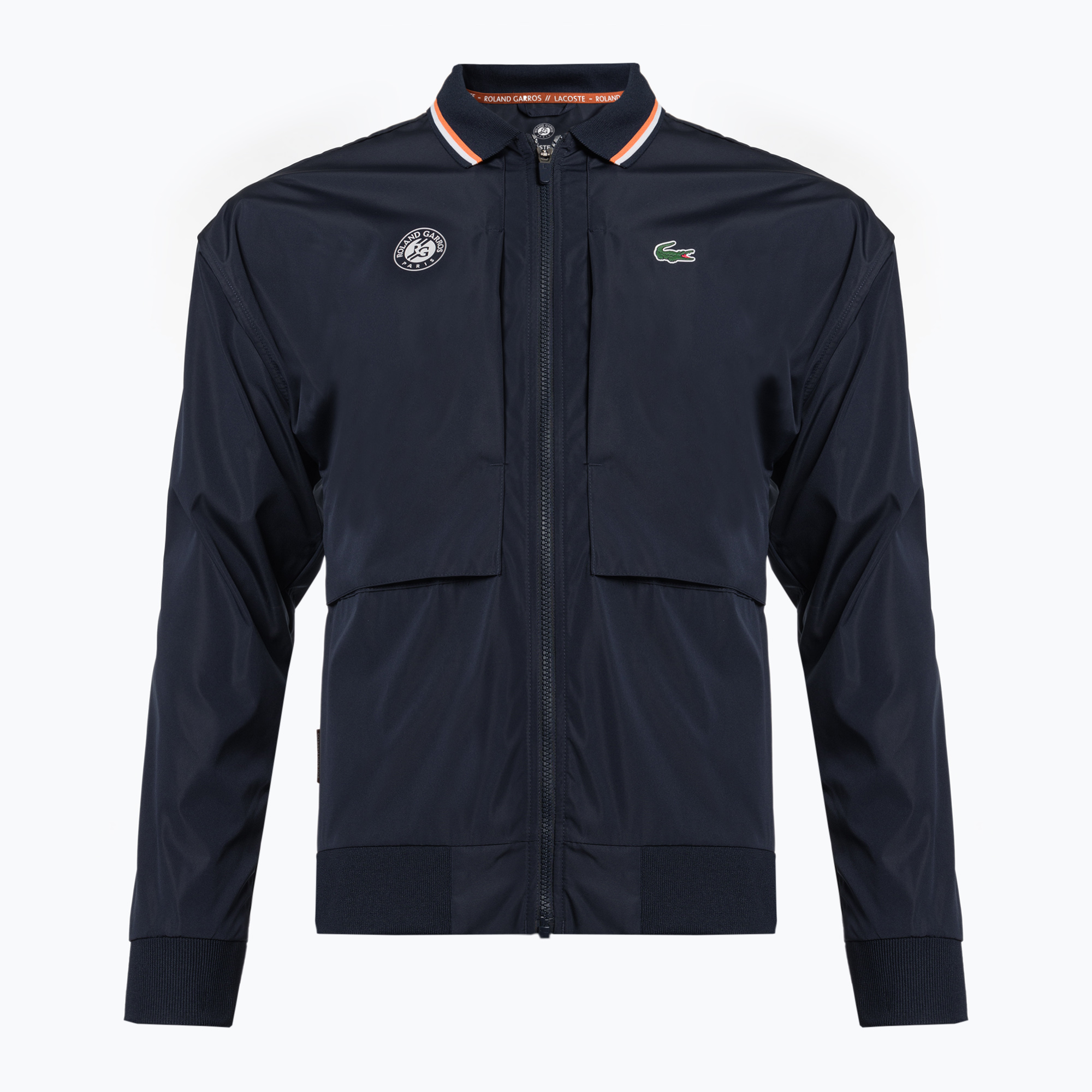 Kurtka męska Lacoste BH0954 navy blue/white/mandarin | WYSYŁKA W 24H | 30 DNI NA ZWROT