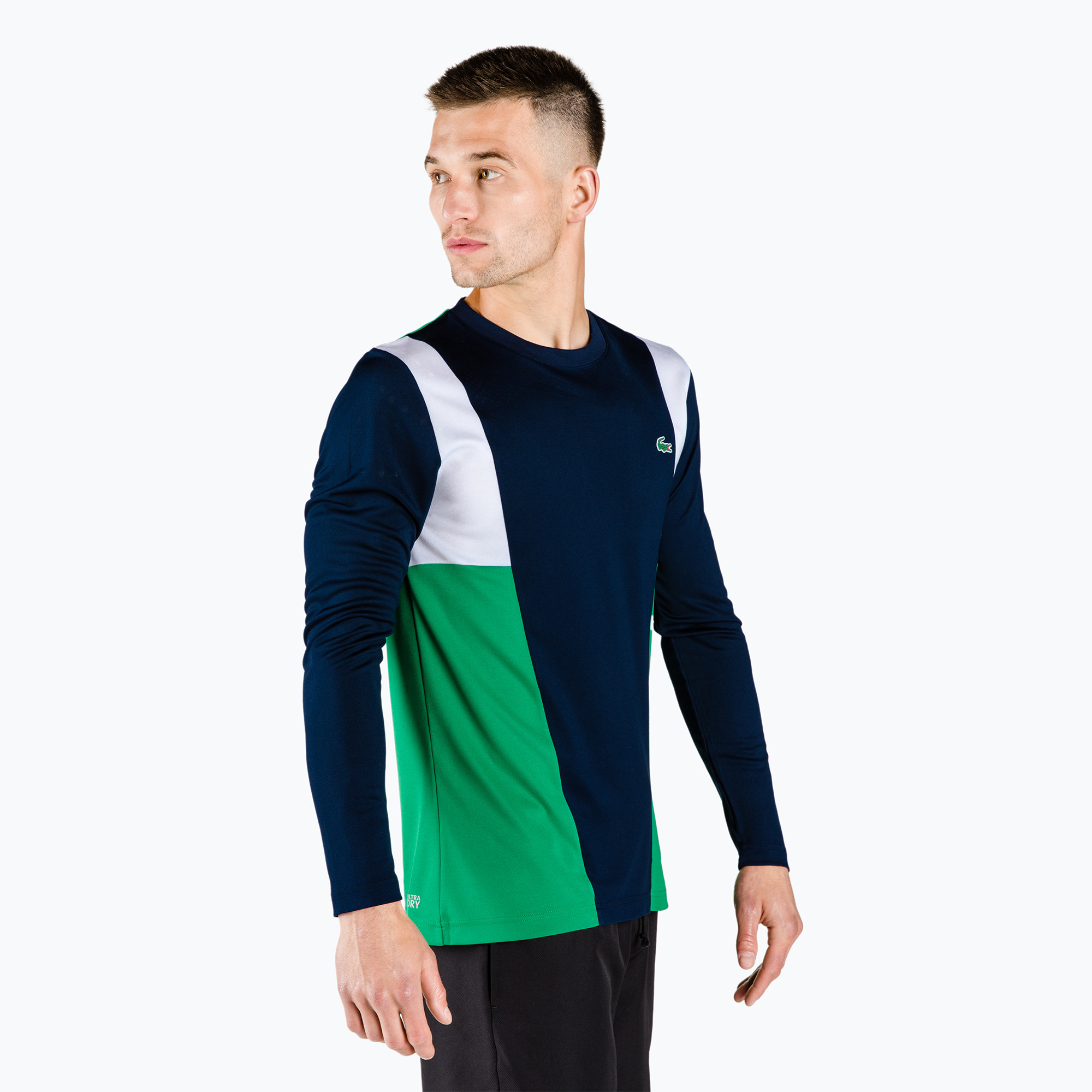 Longsleeve męski Lacoste TH0831 navy blue/white/summer | WYSYŁKA W 24H | 30 DNI NA ZWROT