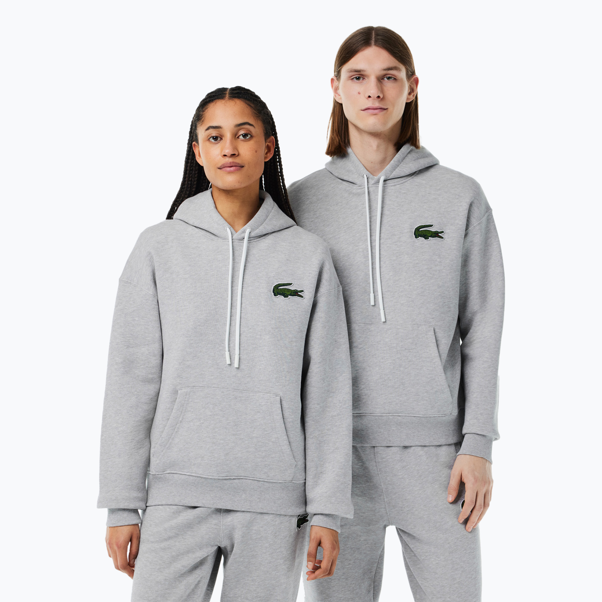 Bluza unisex Lacoste SH6404 CCA silver chine | WYSYŁKA W 24H | 30 DNI NA ZWROT