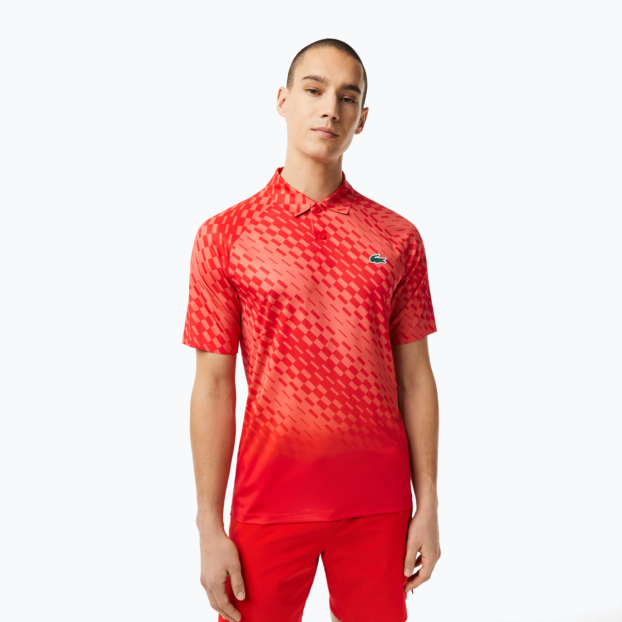 Koszulka polo męska Lacoste DH5177 corrida/watermelon waterm | WYSYŁKA W 24H | 30 DNI NA ZWROT