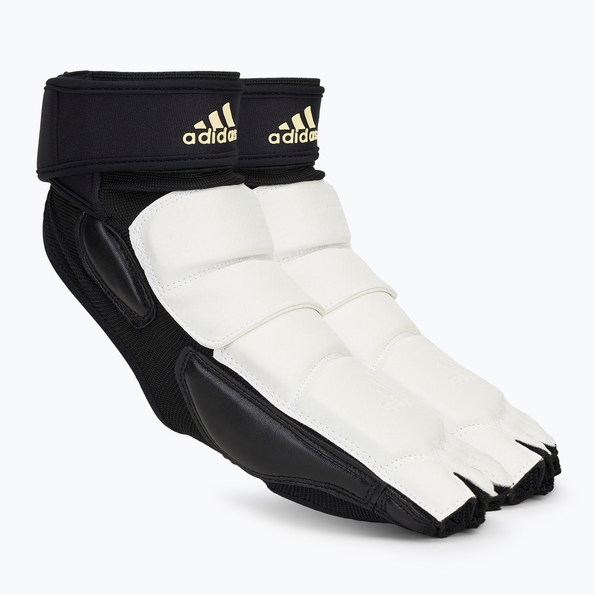 Ochraniacze na stopy do teakwondo adidas WT white/ black 