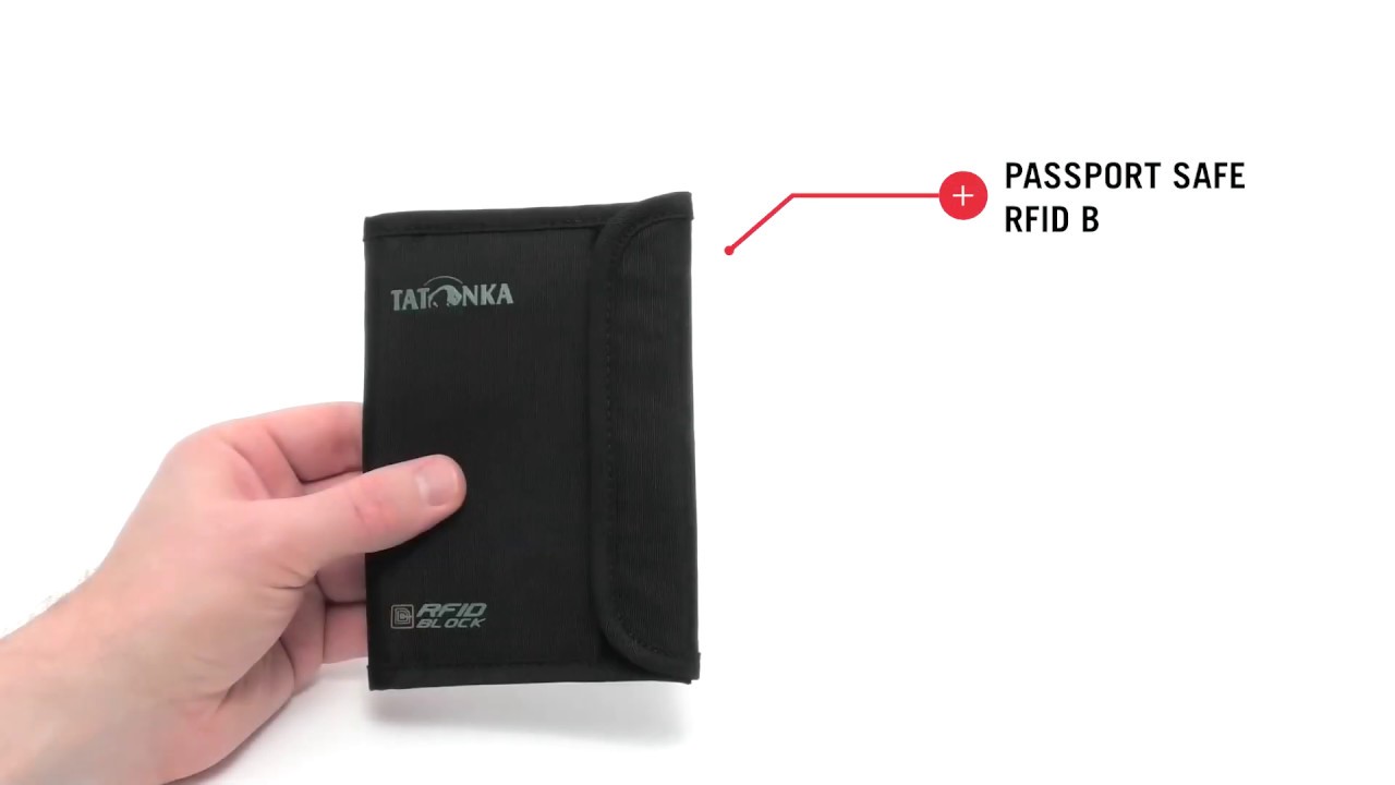 Portfel Tatonka Passport Safe RFID B black