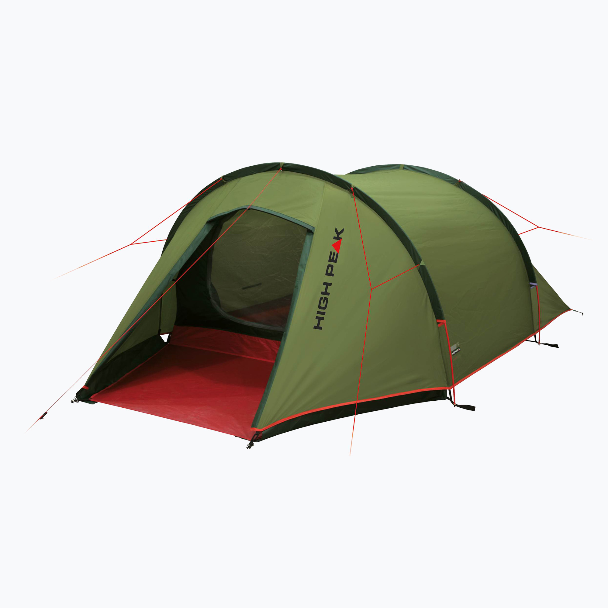 Namiot kempingowy 2-osobowy High Peak Kite 2 pesto/red | WYSYŁKA W 24H | 30 DNI NA ZWROT