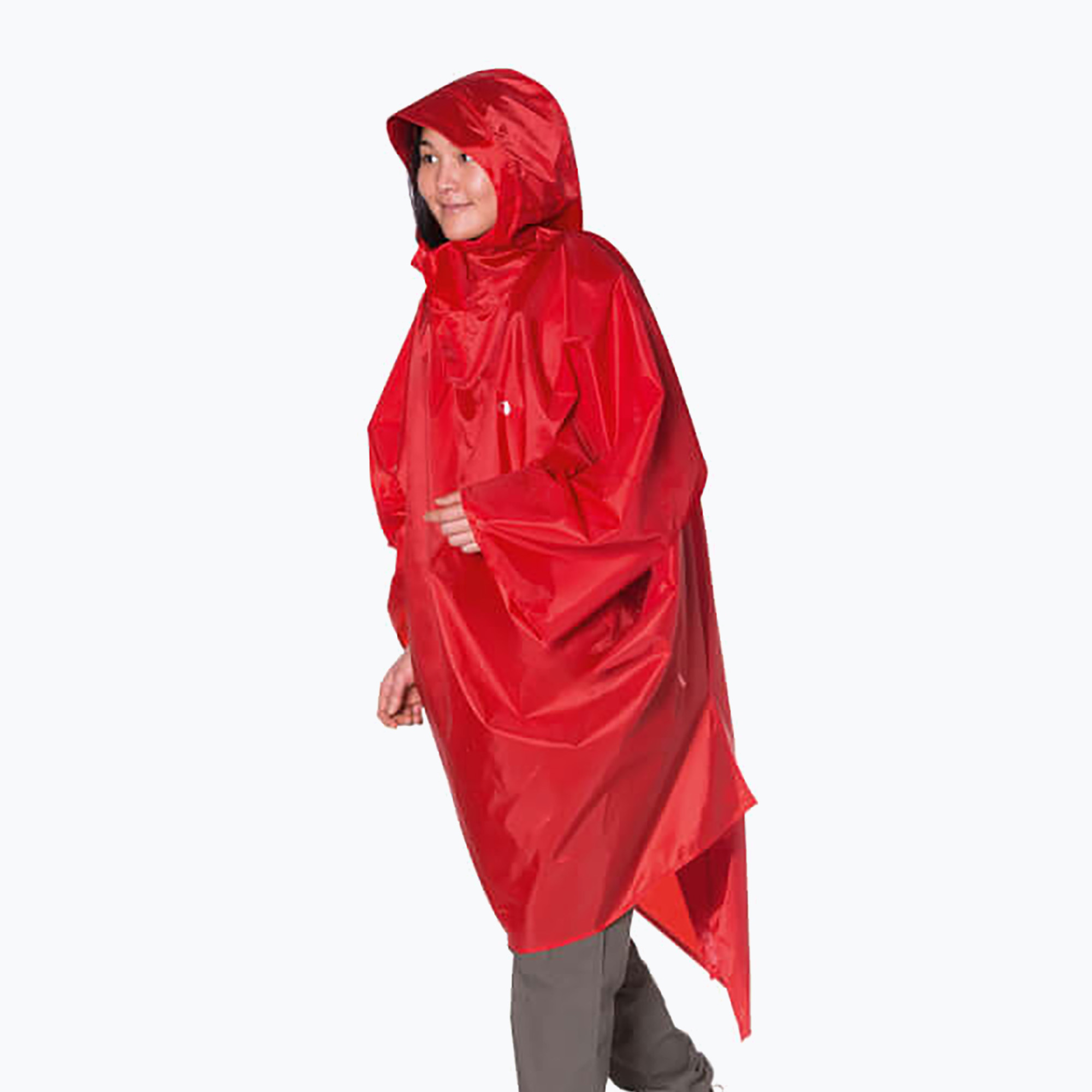 Peleryna przeciwdeszczowa Tatonka Poncho 2 red | WYSYŁKA W 24H | 30 DNI NA ZWROT