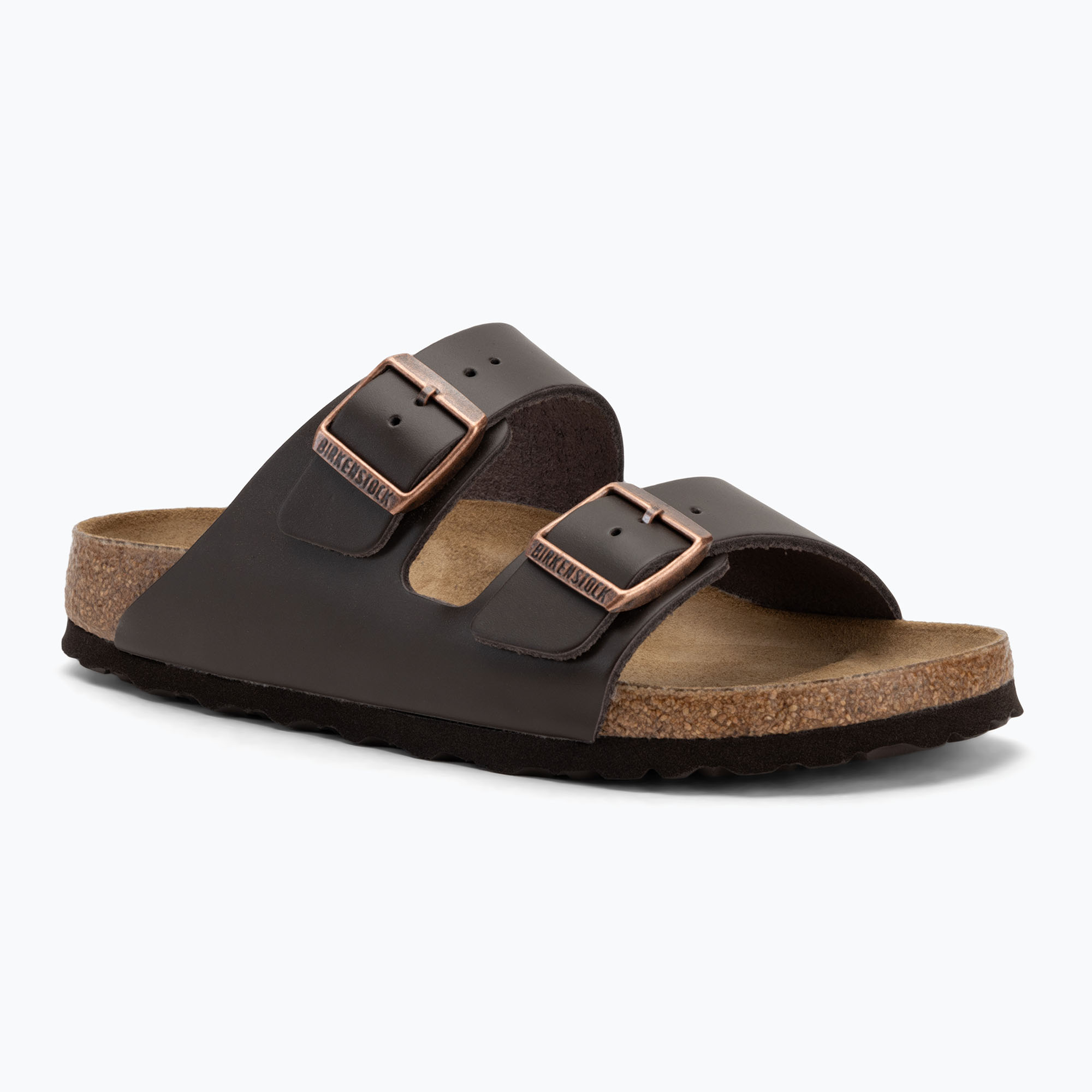 Klapki BIRKENSTOCK Arizona NL Narrow dark brown 