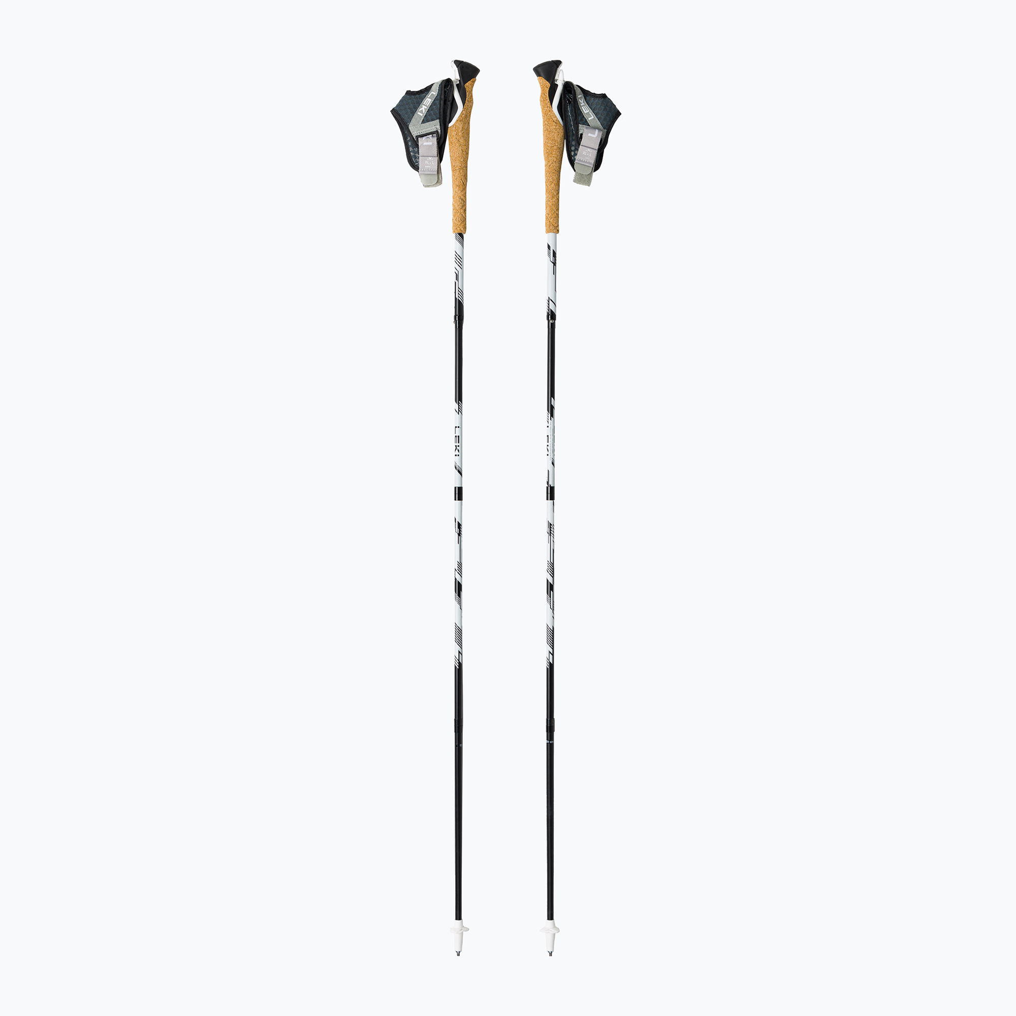 Kije biegowe LEKI Cross Trail FX.One Superlite white/black | WYSYŁKA W 24H | 30 DNI NA ZWROT