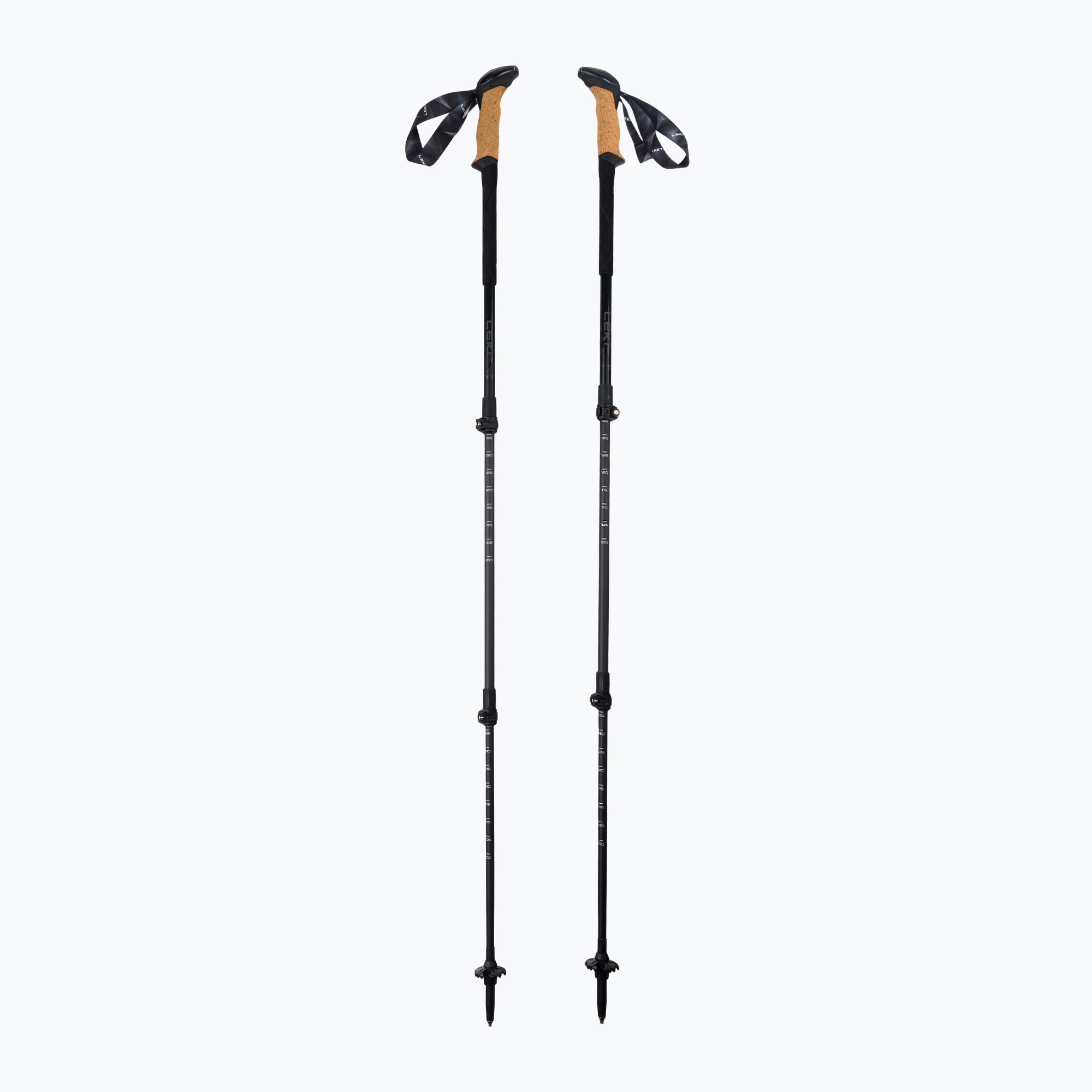Kije trekkingowe LEKI Black Series Carbon czarne 65221601 | WYSYŁKA W 24H | 30 DNI NA ZWROT