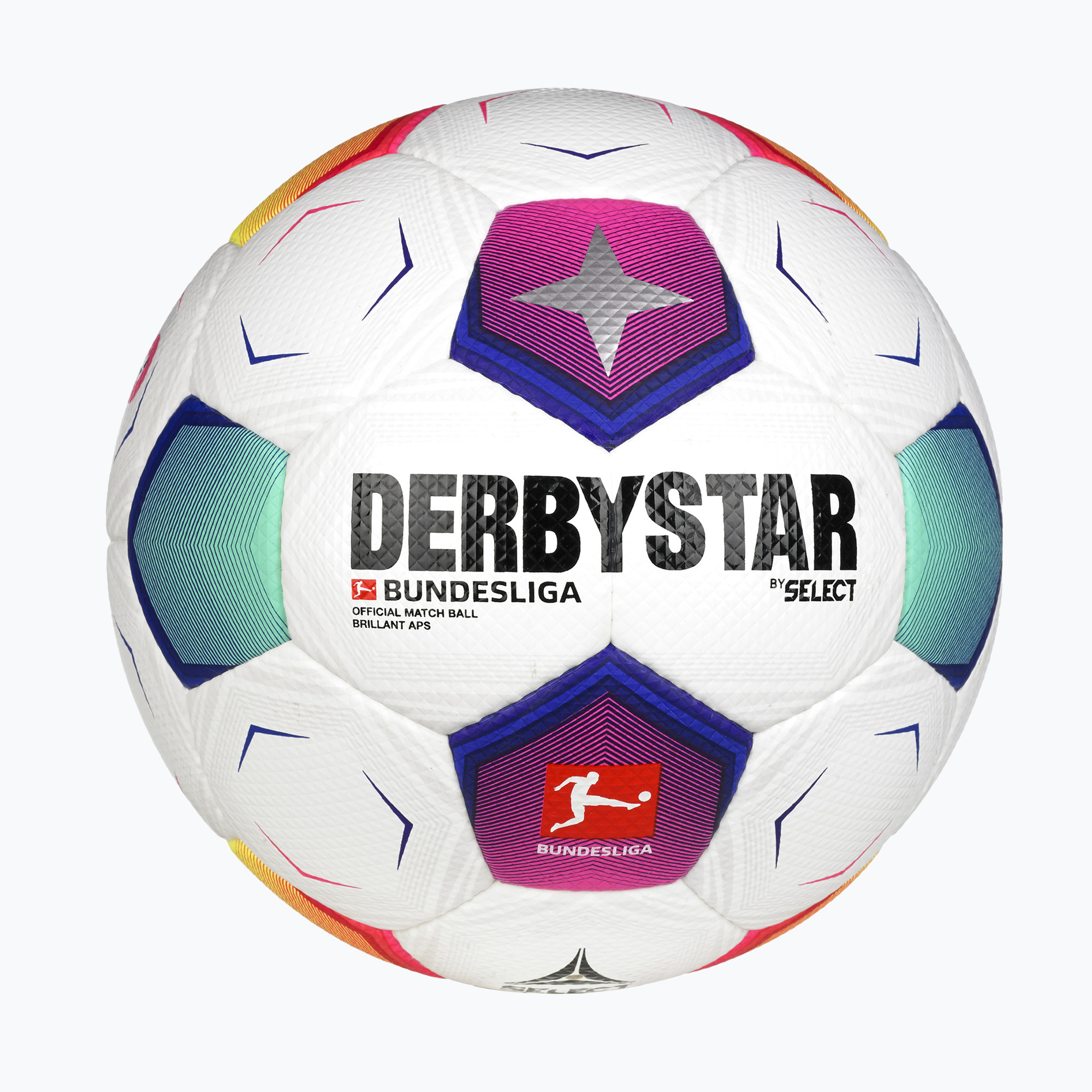 Piłka do piłki nożnej DERBYSTAR Bundesliga Brillant APS v23 multicolor rozmiar 5 | WYSYŁKA W 24H | 30 DNI NA ZWROT