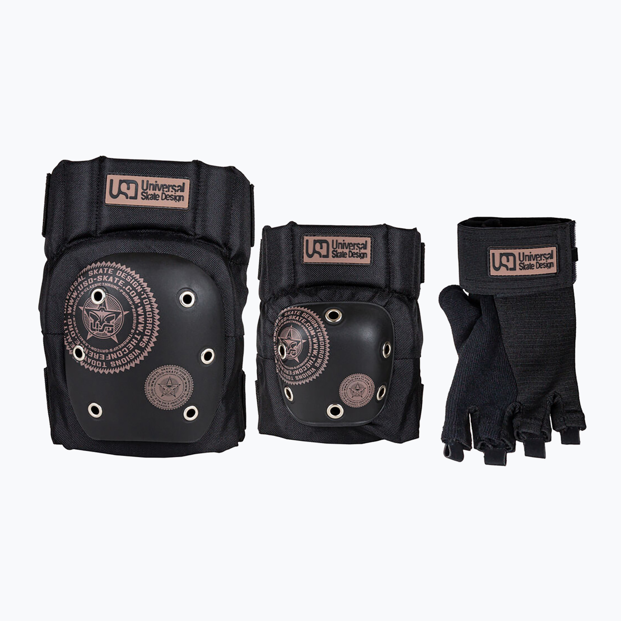 Zestaw ochraniaczy USD Core Tri-Pack black 