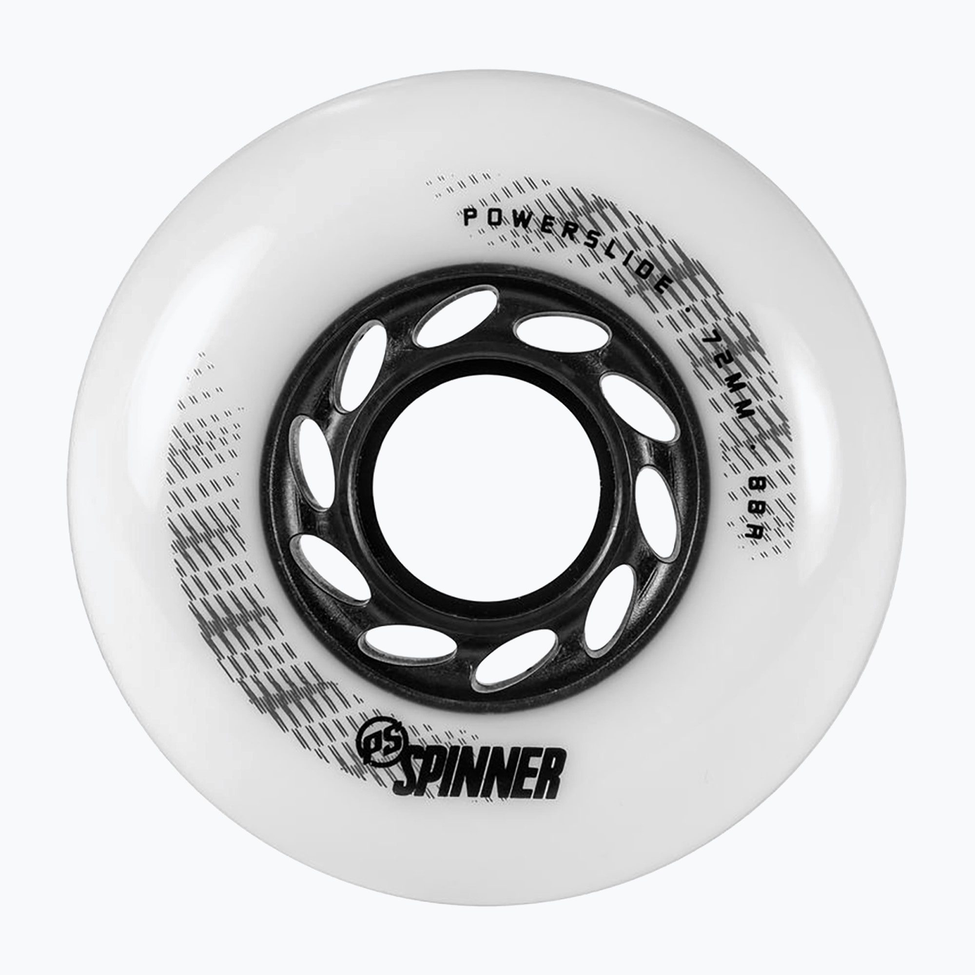 Kółka do rolek Powerslide Spinner 72/88A 4 szt. white 