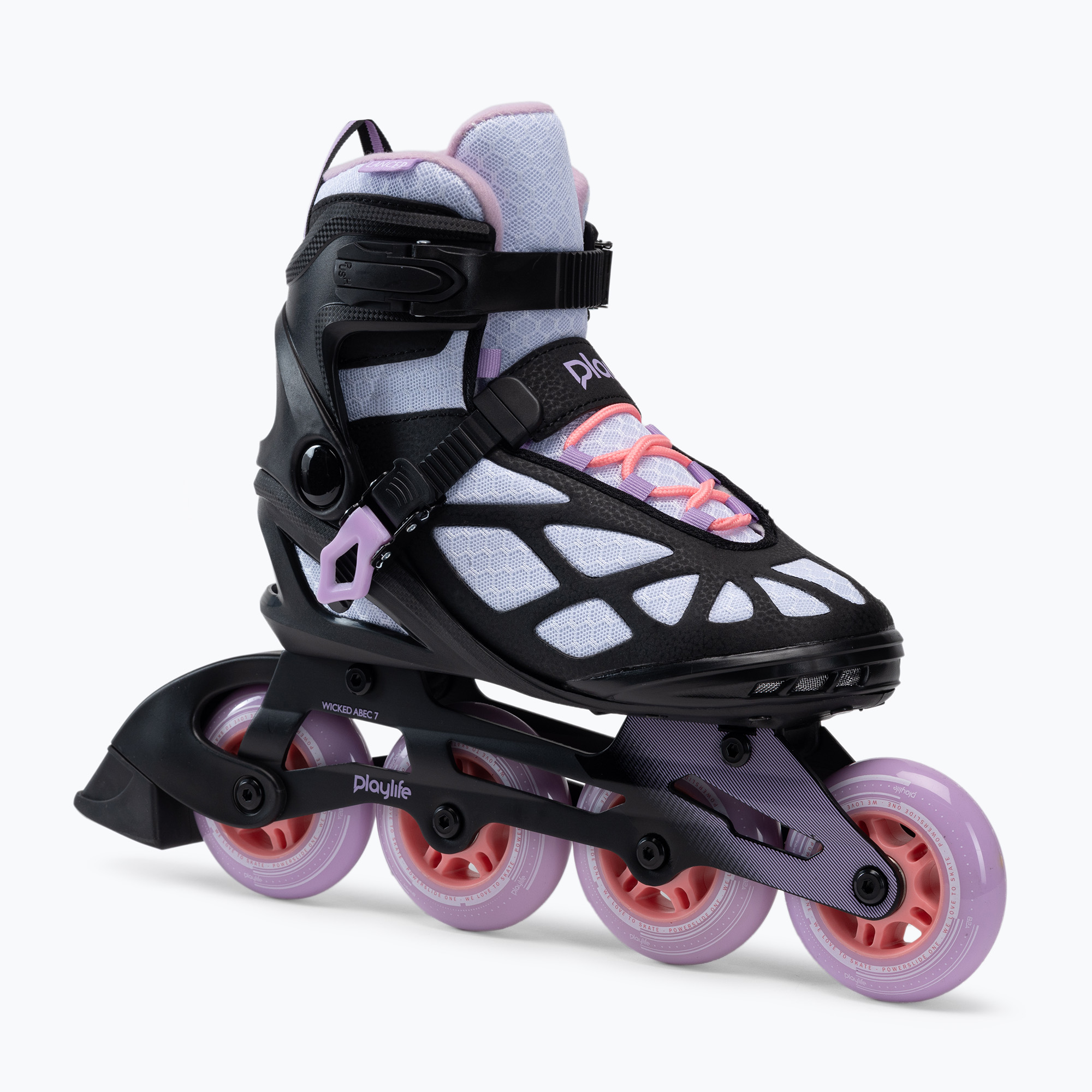 Rolki damskie Playlife Lancer 84 white | WYSYŁKA W 24H | 30 DNI NA ZWROT