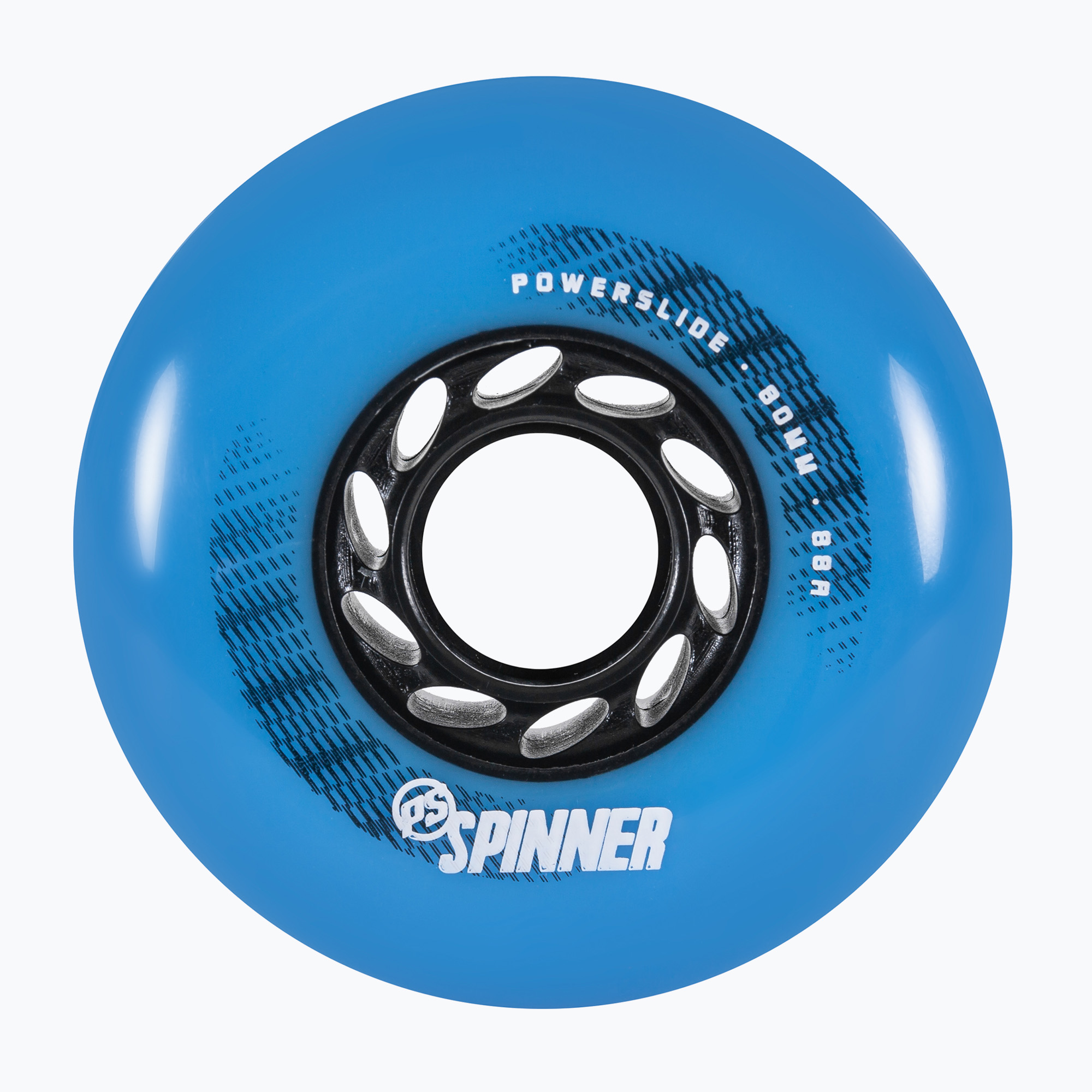 Kółka do rolek Powerslide Spinner 80 mm/88A 4 szt. blue 