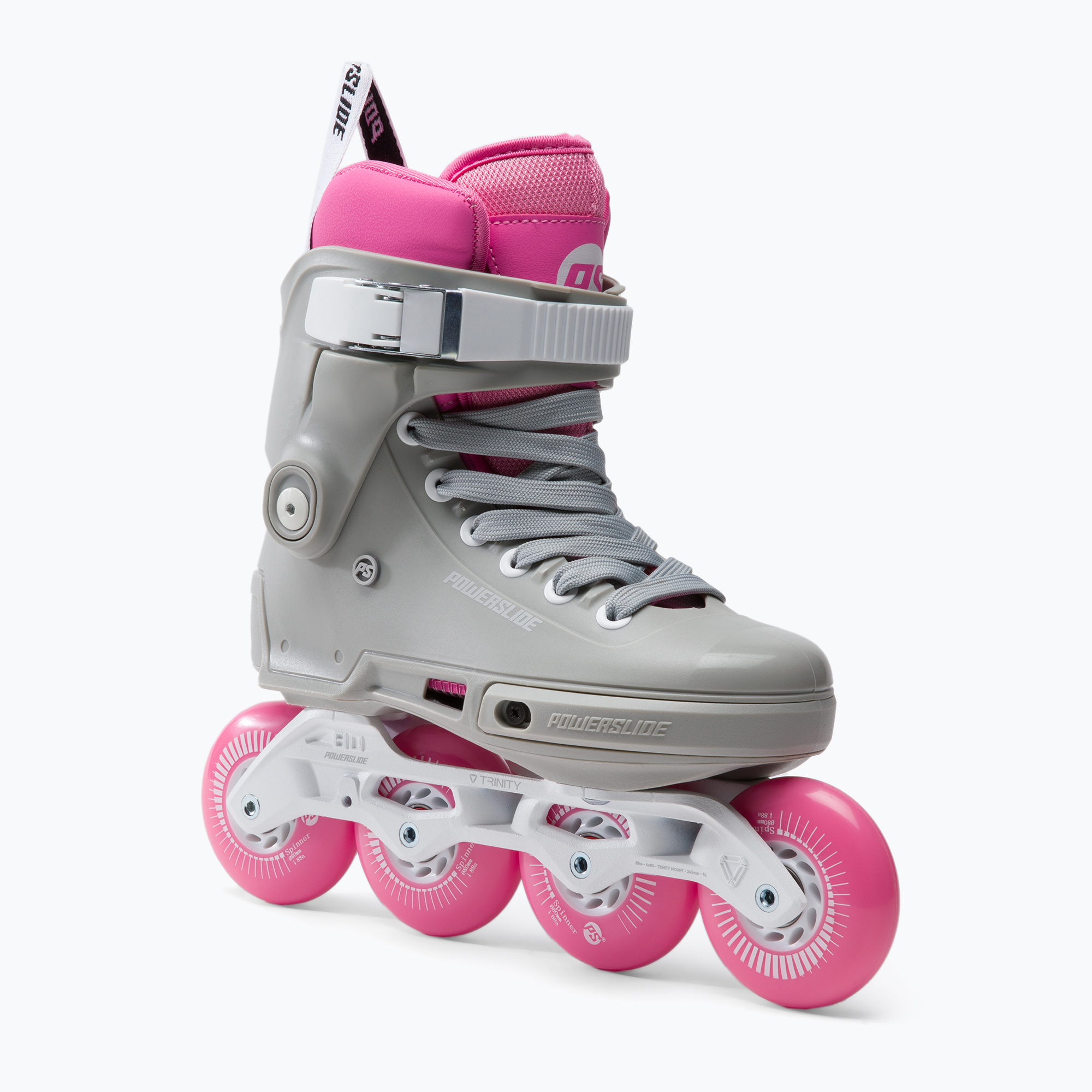 Rolki damskie Powerslide Next SL 80 grey/pink | WYSYŁKA W 24H | 30 DNI NA ZWROT